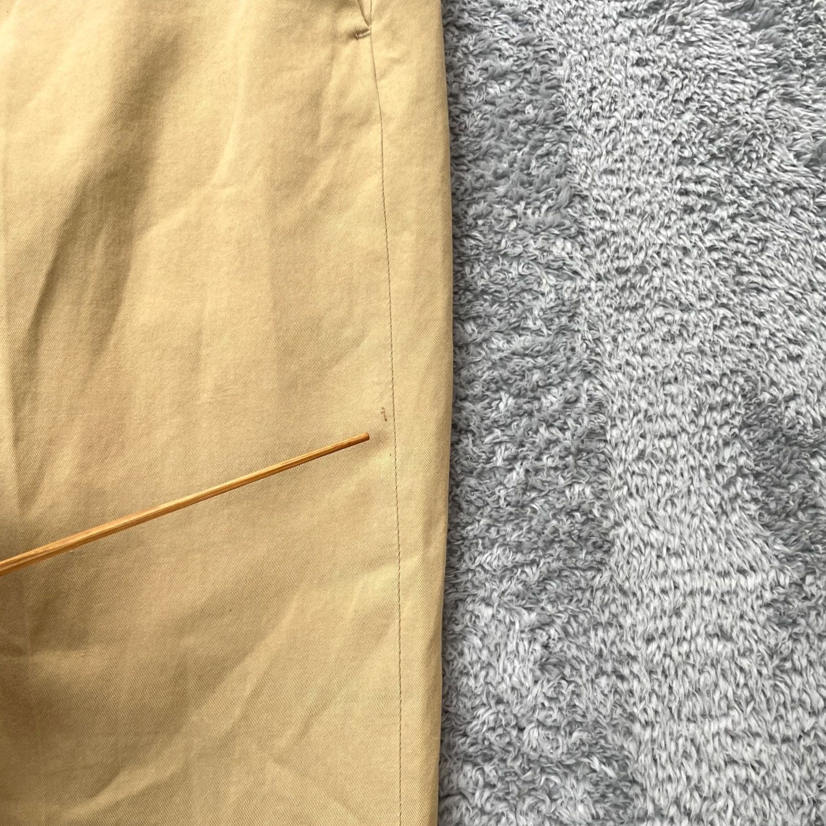 J.Crew VINTAGE J.CREW PANTS Mens 32x32 Brown Dress Straight Leg Cotton Business Formal Pants Size US 32 / EU 48 - 5 Thumbnail