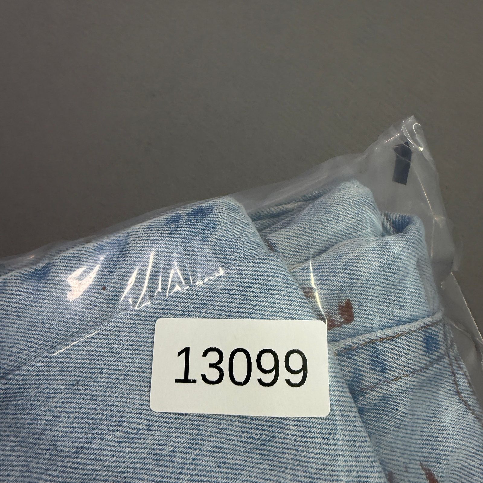 Levi's Vintage Levis 550 Jeans 34x32 Blue Paint Splatter Relaxed Size US 34 / EU 50 - 14 Thumbnail