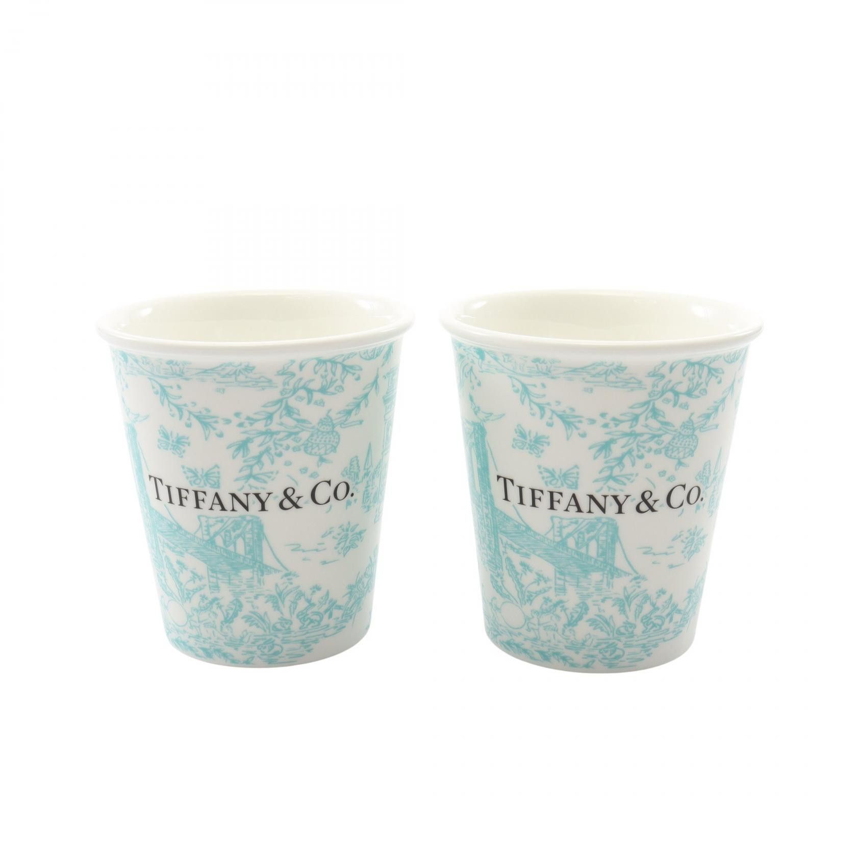 Tiffany & Co. Tiffany & Co. Tiffany＆Co Toi et Moi Ceramic Coffee Cup Set Glass / Ceramic Other DUTY FREE for USA Size ONE SIZE - 1 Thumbnail