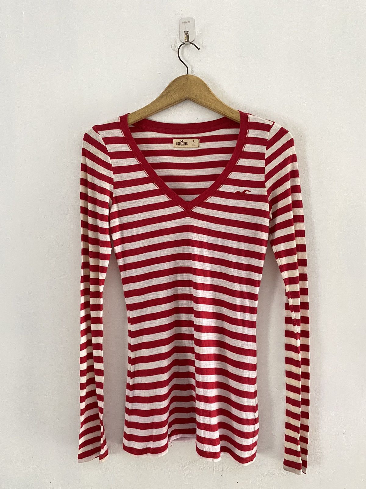 Hysteric Glamour Japanese hollister striped longsleeve tshirt Size US S / EU 44-46 / 1 - 1 Thumbnail