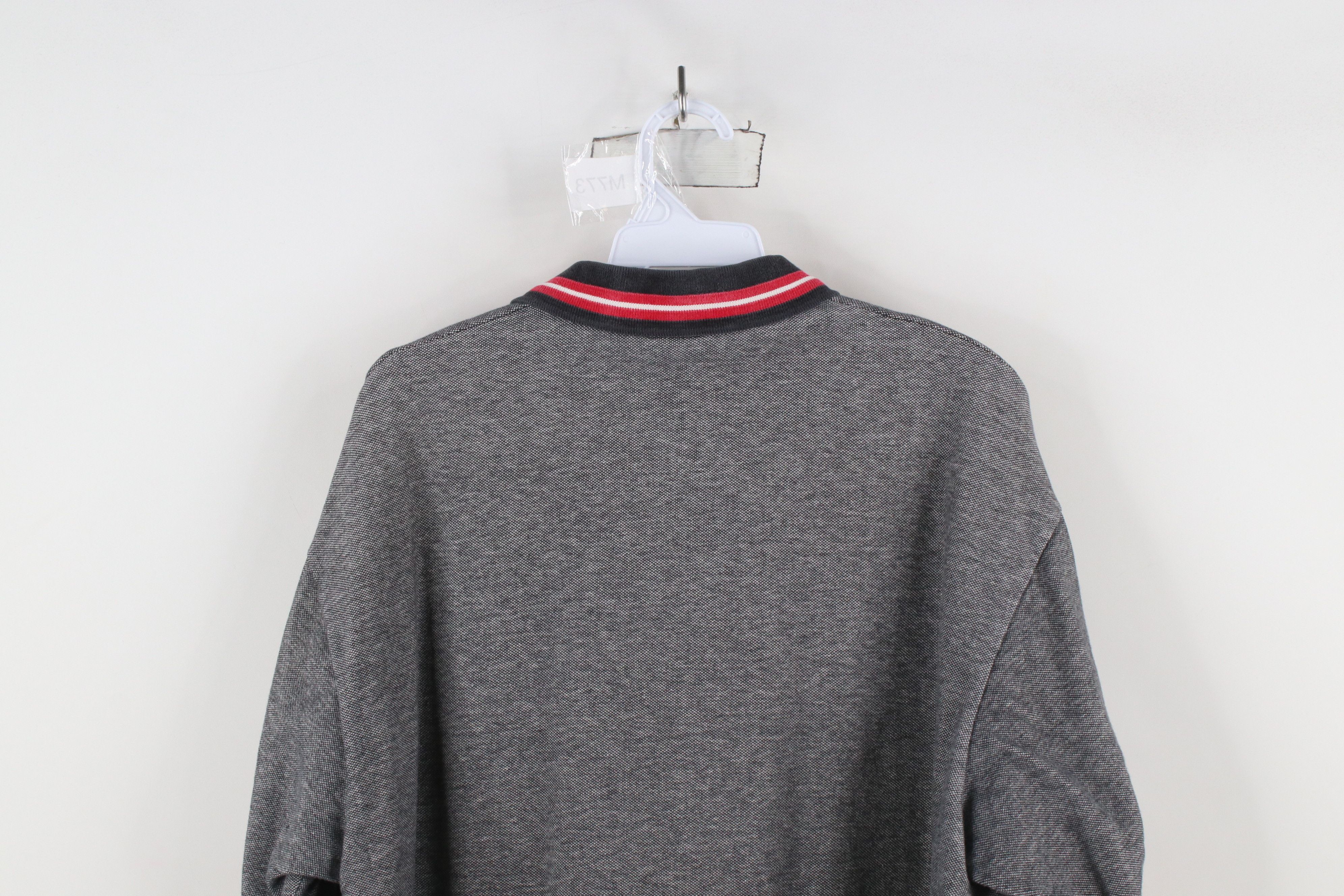 Vintage Vintage 90s Pebble Beach Golf Course Polo Shirt USA Gray Size US XL / EU 56 / 4 - 9 Thumbnail