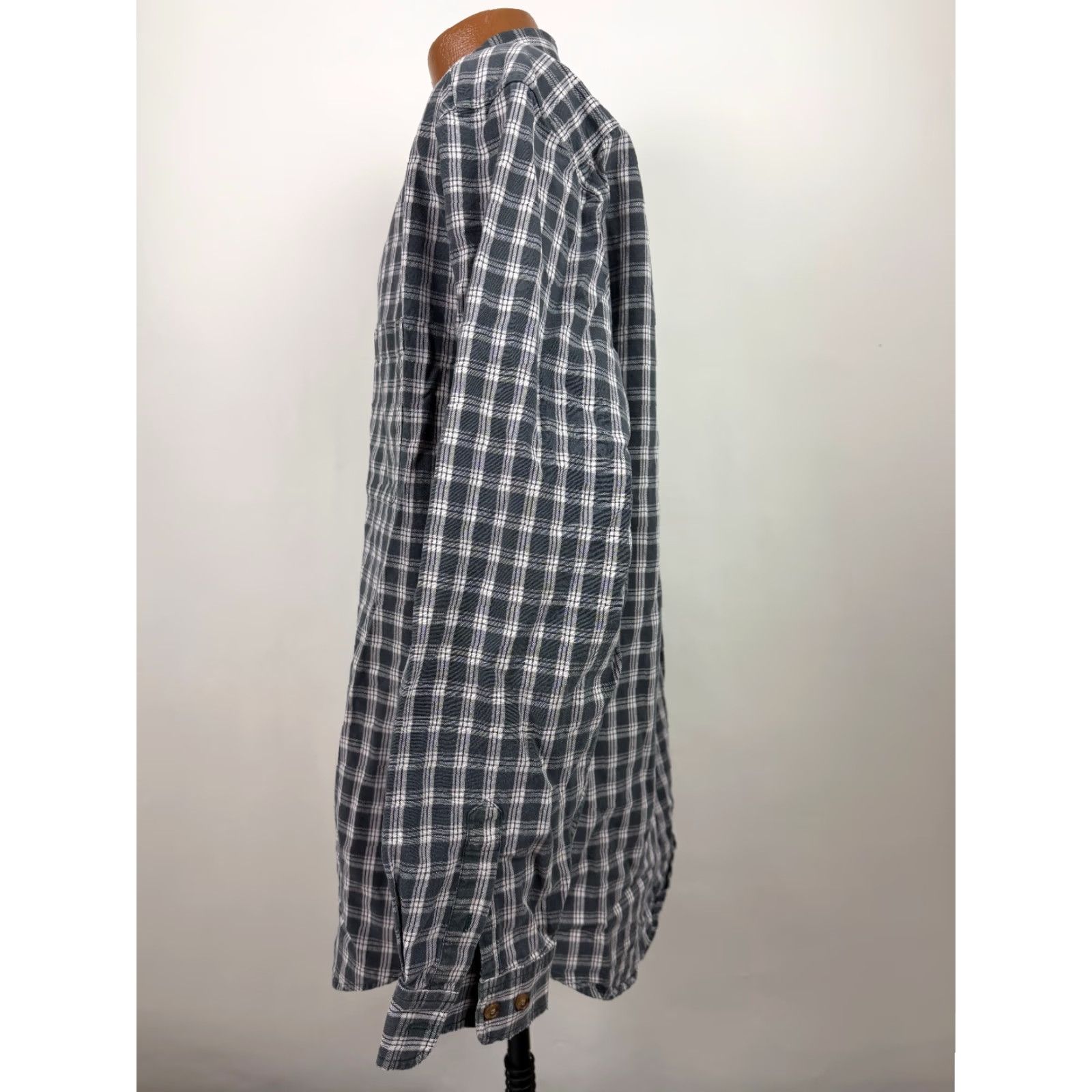 Eddie Bauer VINTAGE Eddie Bauer Shirt Men Large Tall Green Heavyweight Plaid Button-Up 90s Grunge Outdoor Pockets Mens Size US L / EU 52-54 / 3 - 7 Thumbnail