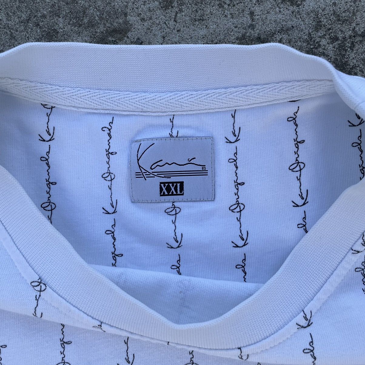 Vintage Vintage T-shirts Karl Kani Big Logo Monogram Style USA 00s Size US XXL / EU 58 / 5 - 7 Thumbnail