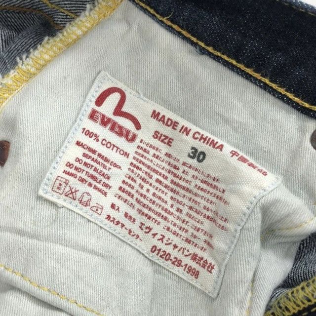 Evisu × Japanese Brand Rare Y2K Evisu Daicock Multipocket Selvedge Jeans Size US 30 / EU 46 - 11 Thumbnail