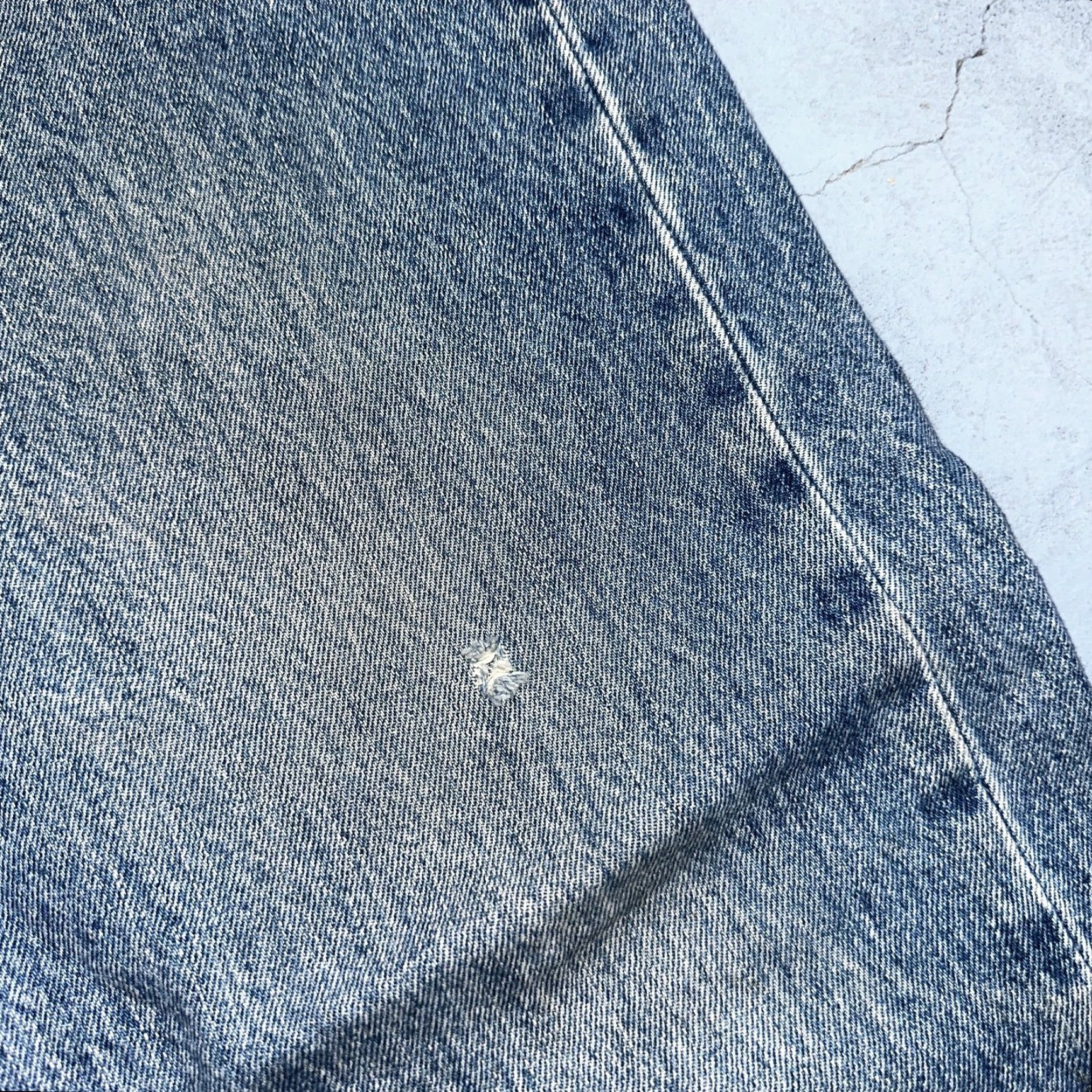 Levi's VINTAGE Levi's 501 Jeans Men Straight Leg 38x30 Light Wash 90s USA Fashion Size US 38 / EU 54 - 6 Thumbnail