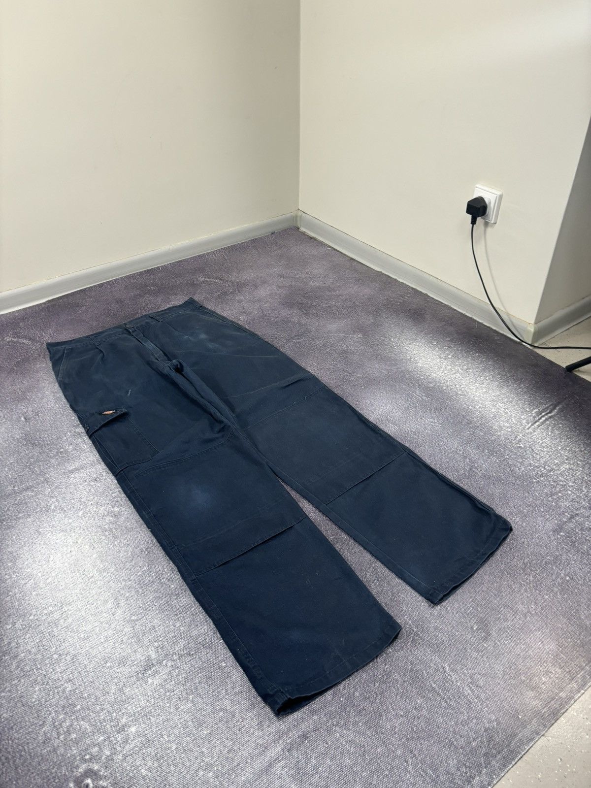 Dickies Vintage Dickies Workwear American Dad Hype Baggy Cargo Pants Size US 34 / EU 50 - 2 Thumbnail