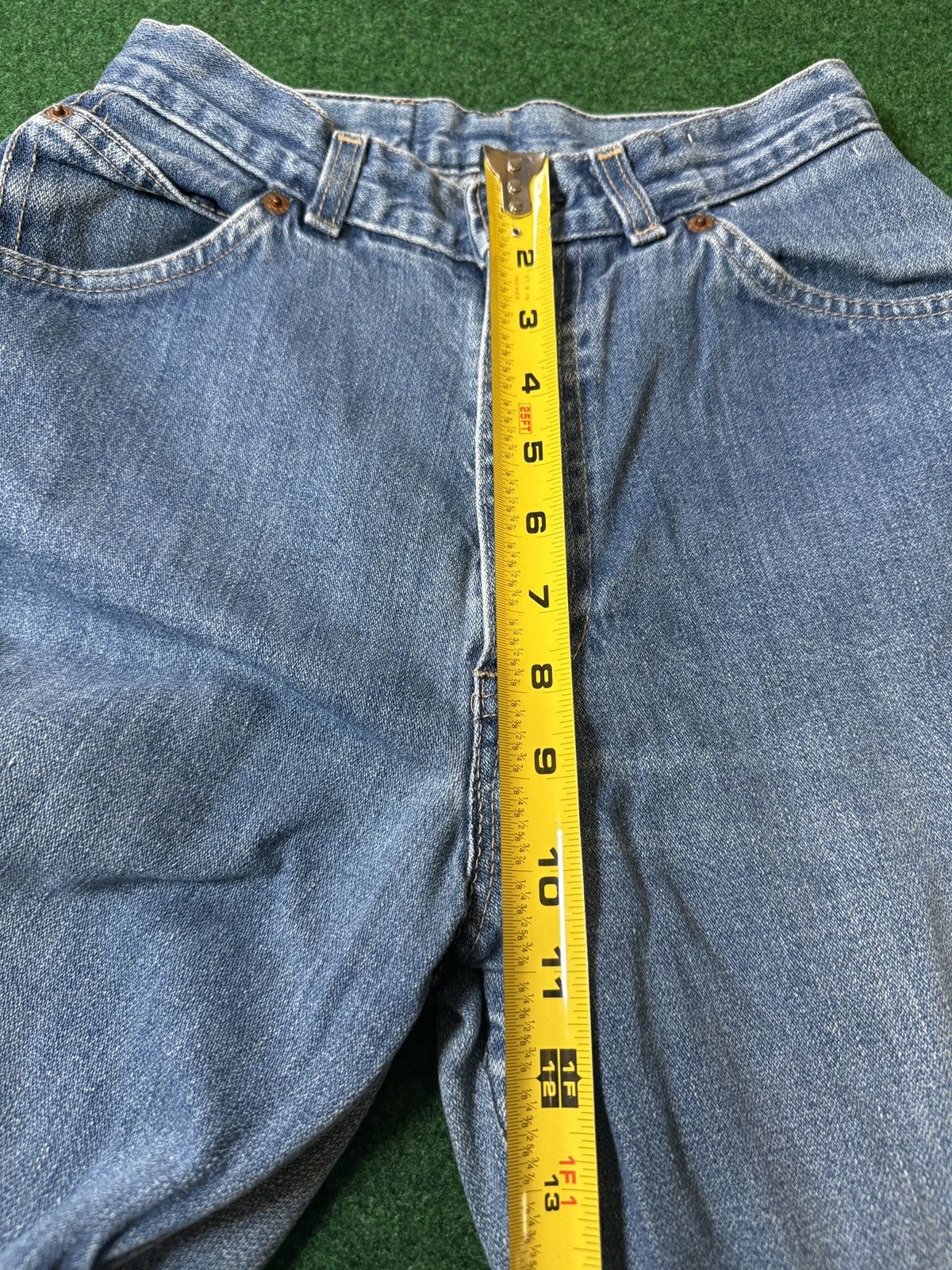 Levi's Vintage Clothing × Vintage Vintage 70s 80s Levi’s Plowboy 24x32 Light Wash Jeans Size US 26 / EU 42 - 9 Thumbnail