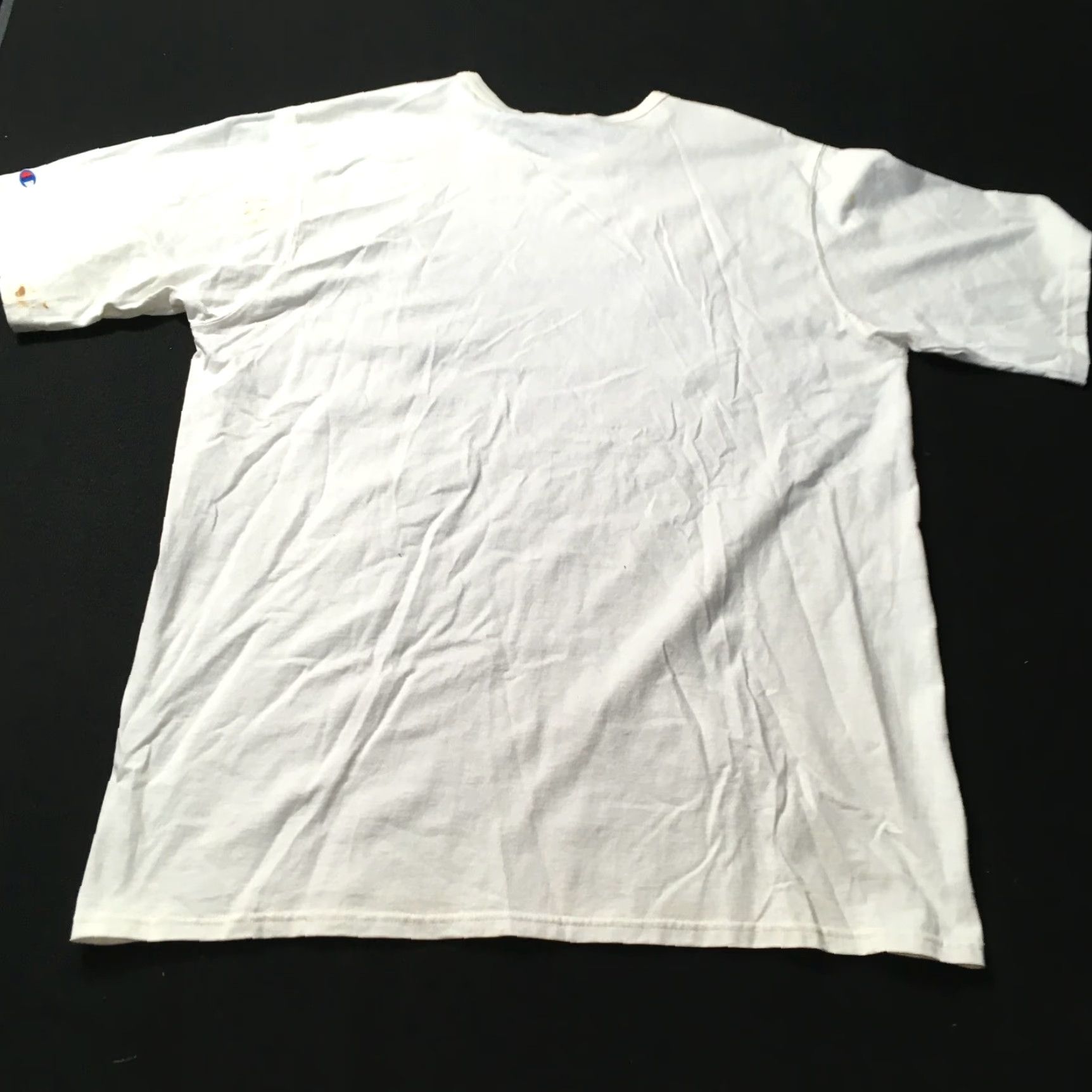 Champion Champion Shirt Mens 2XL White Logo Short Sleeve Size US XXL / EU 58 / 5 - 7 Thumbnail