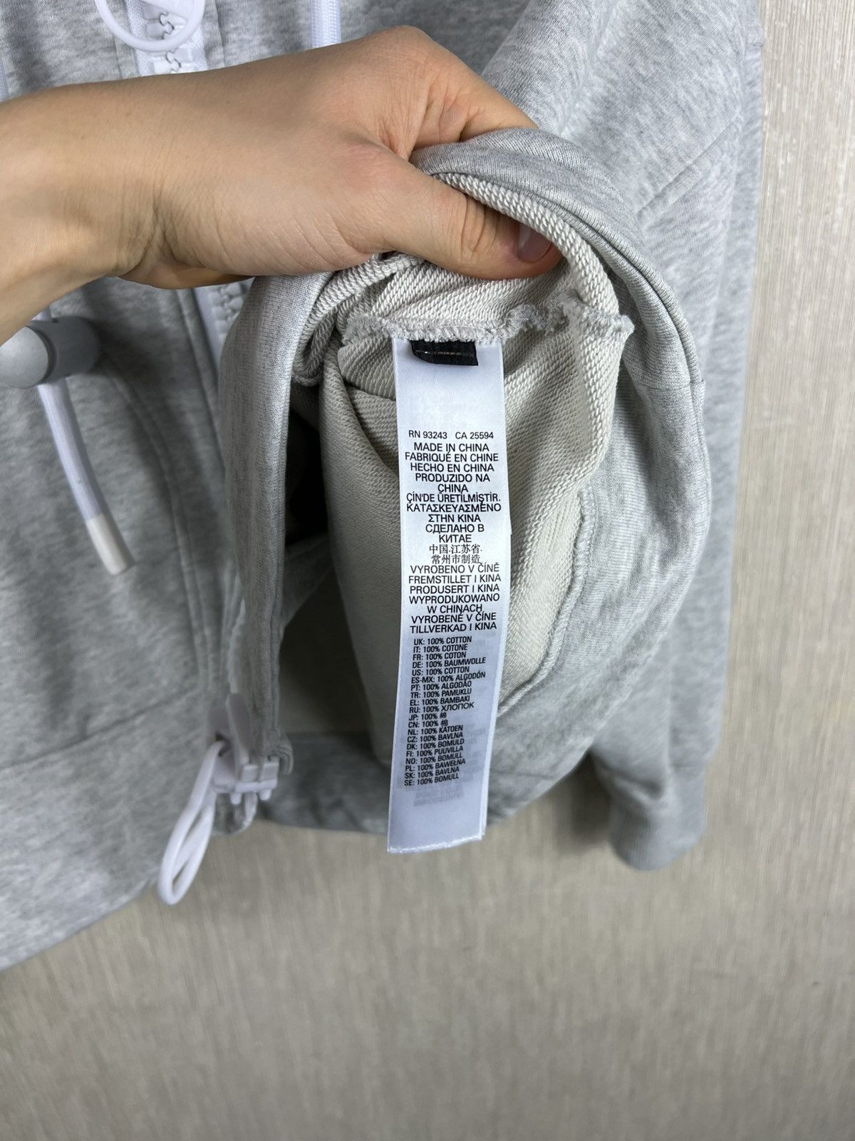 Diesel Diesel F-Croppy-Zip cropped big zip hoodie undersized zipper Size XS / US 0-2 / IT 36-38 - 16 Thumbnail