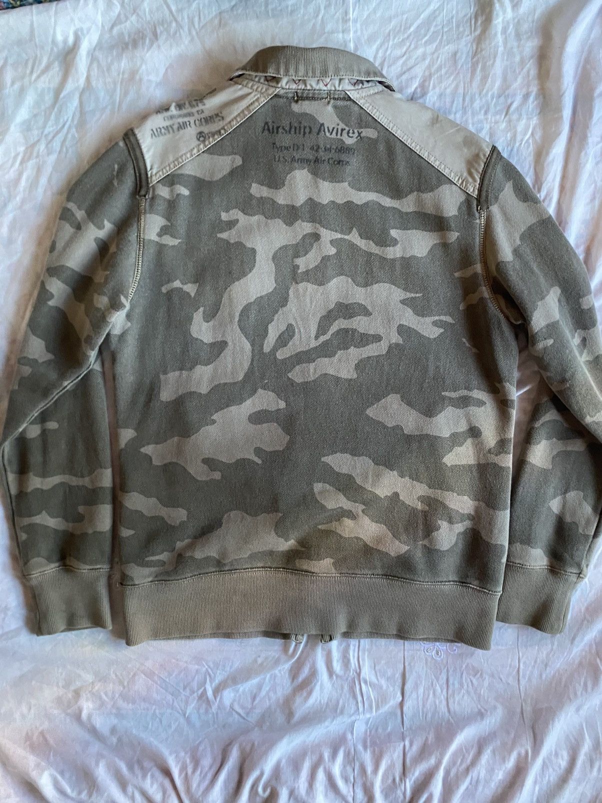 Avirex vintage camo military avirex indianapolis jacket Size US L / EU 52-54 / 3 - 3 Thumbnail