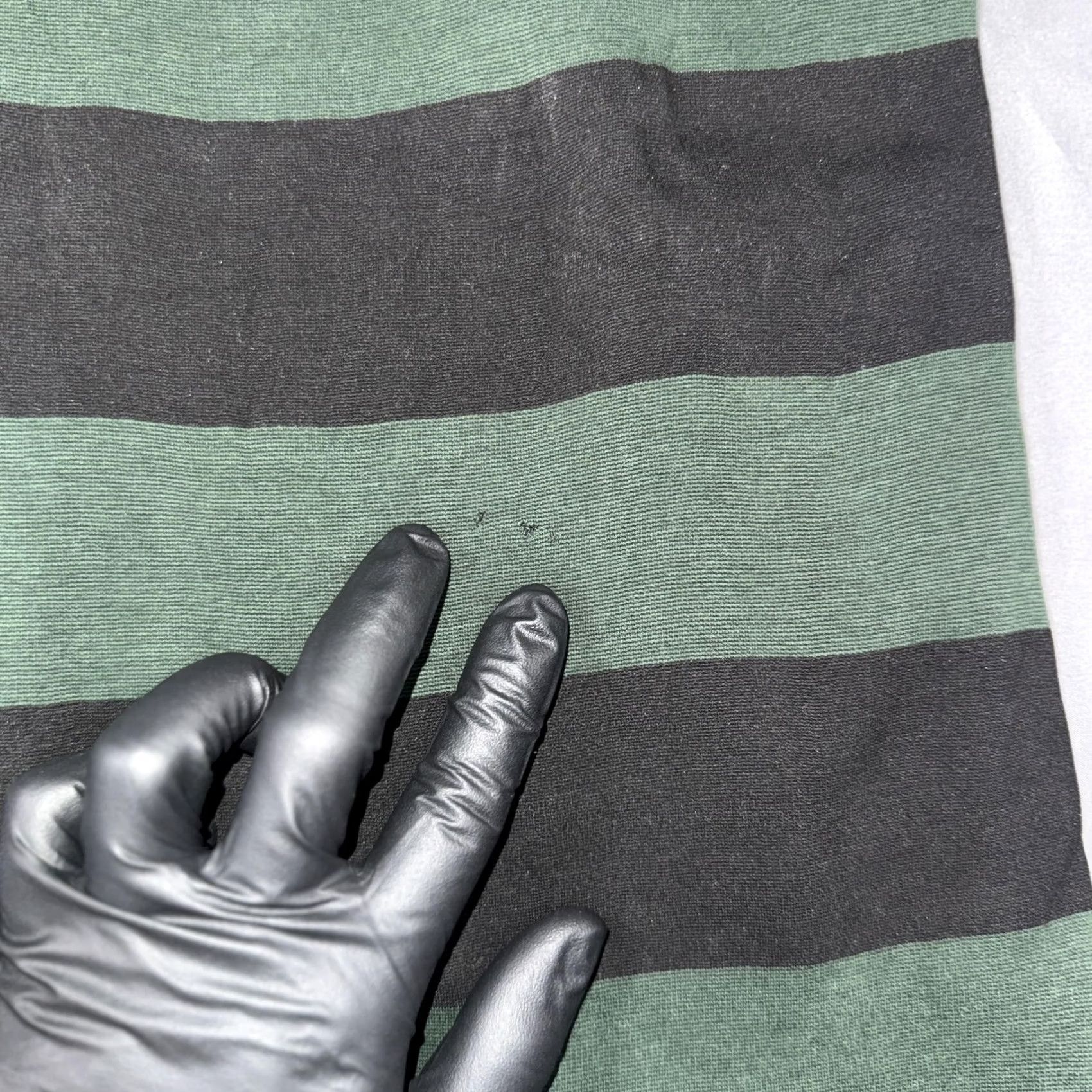 Max Mara Max Mara Blouse Womens Small Black Green Stripe Jersey Sleeveless Zip Back Size S / US 4 / IT 40 - 7 Thumbnail