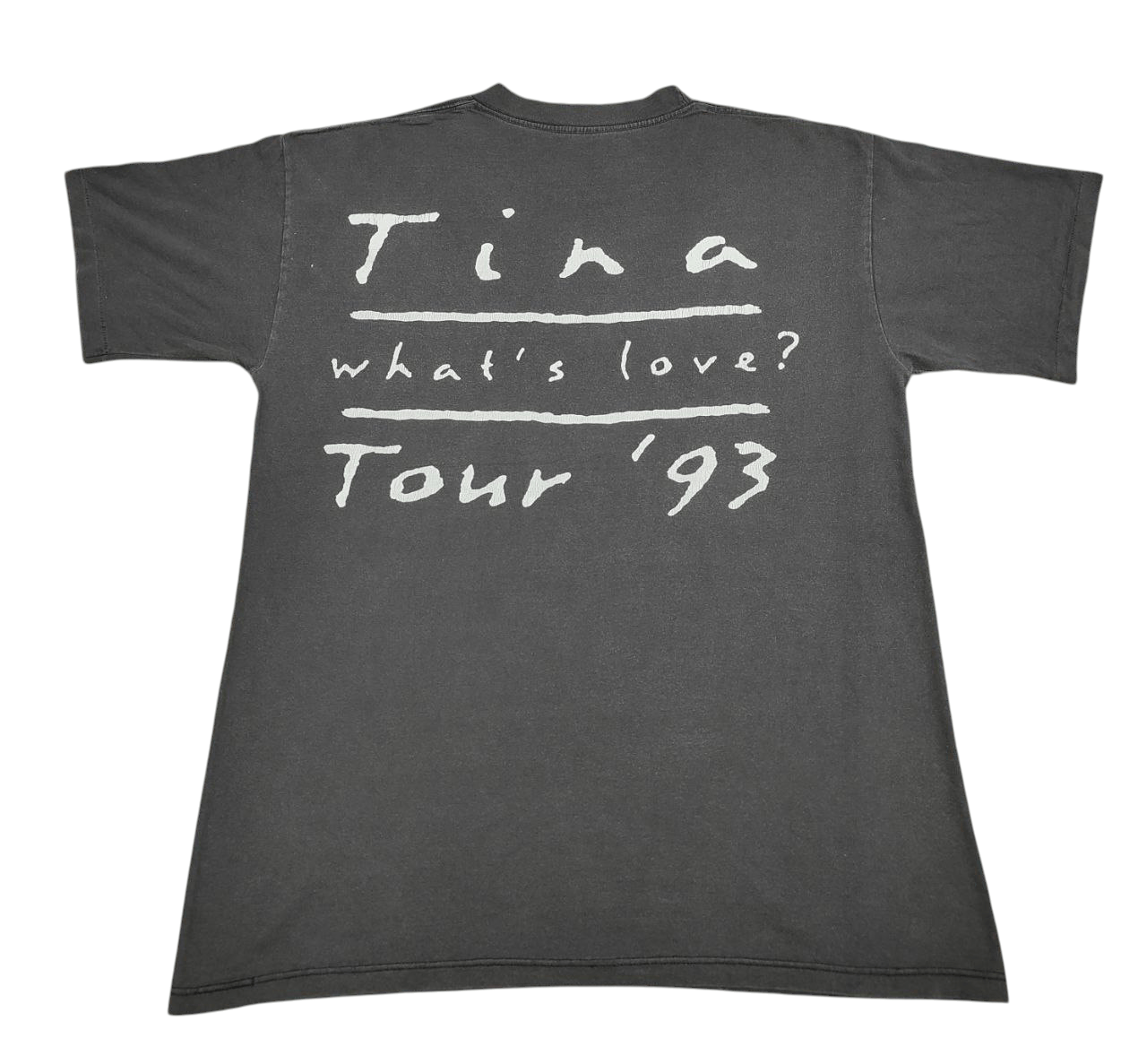 Vintage 1993 Vintage Tina Turner Faded Tour T Size US L / EU 52-54 / 3 - 2 Thumbnail
