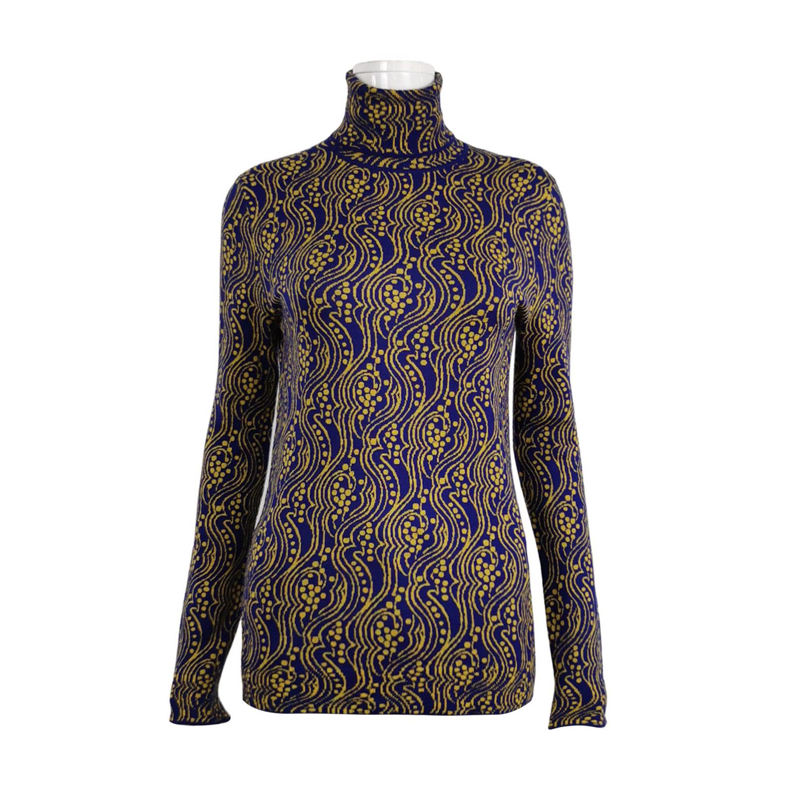 Prada Prada Multicolor Wool Blend Turtleneck Sweater 0089 Size M / US 6-8 / IT 42-44 - 1 Thumbnail