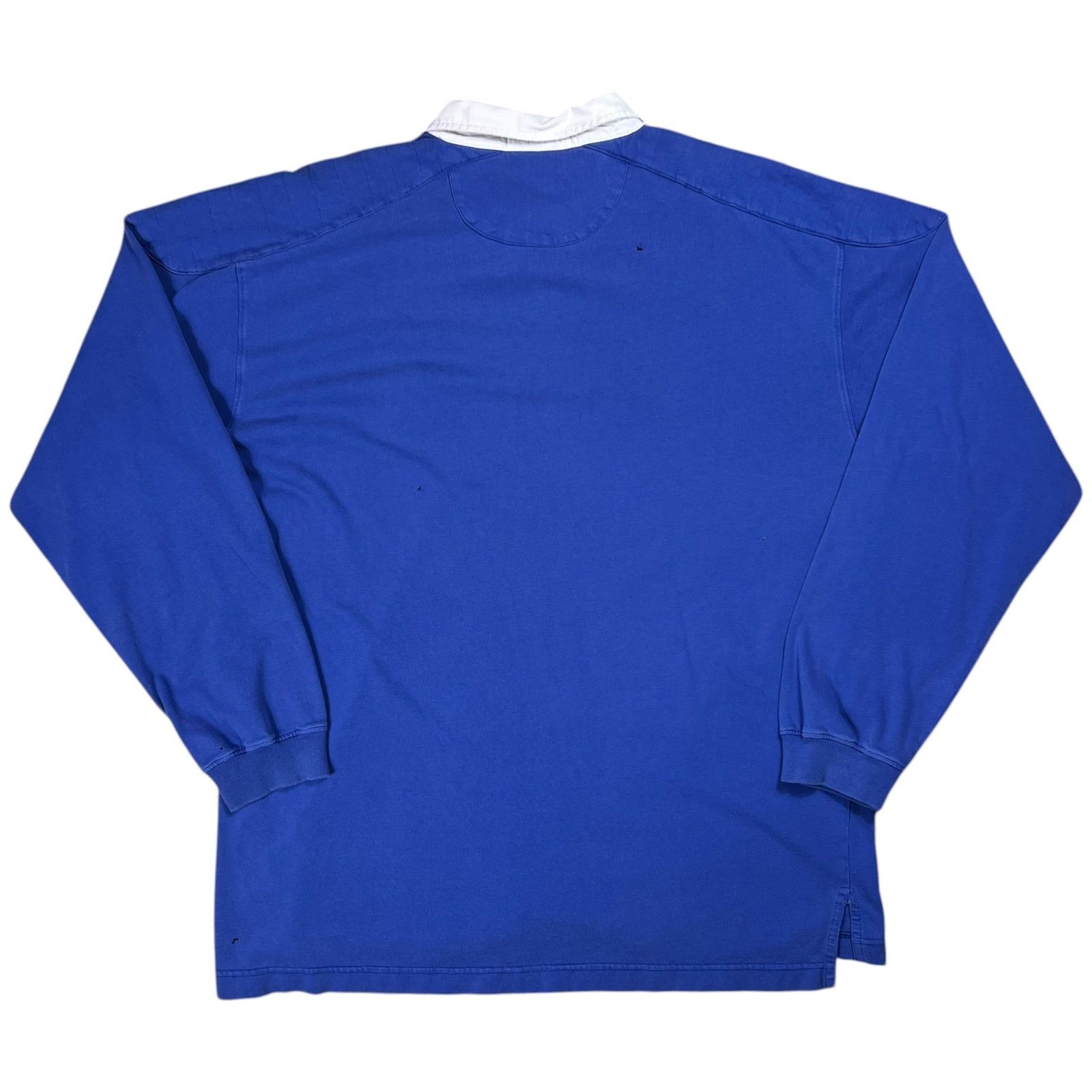 Abercrombie & Fitch × Vintage 90s Abercrombie Fitch Trekking Club faded long sleeve rugby Size US L / EU 52-54 / 3 - 7 Thumbnail