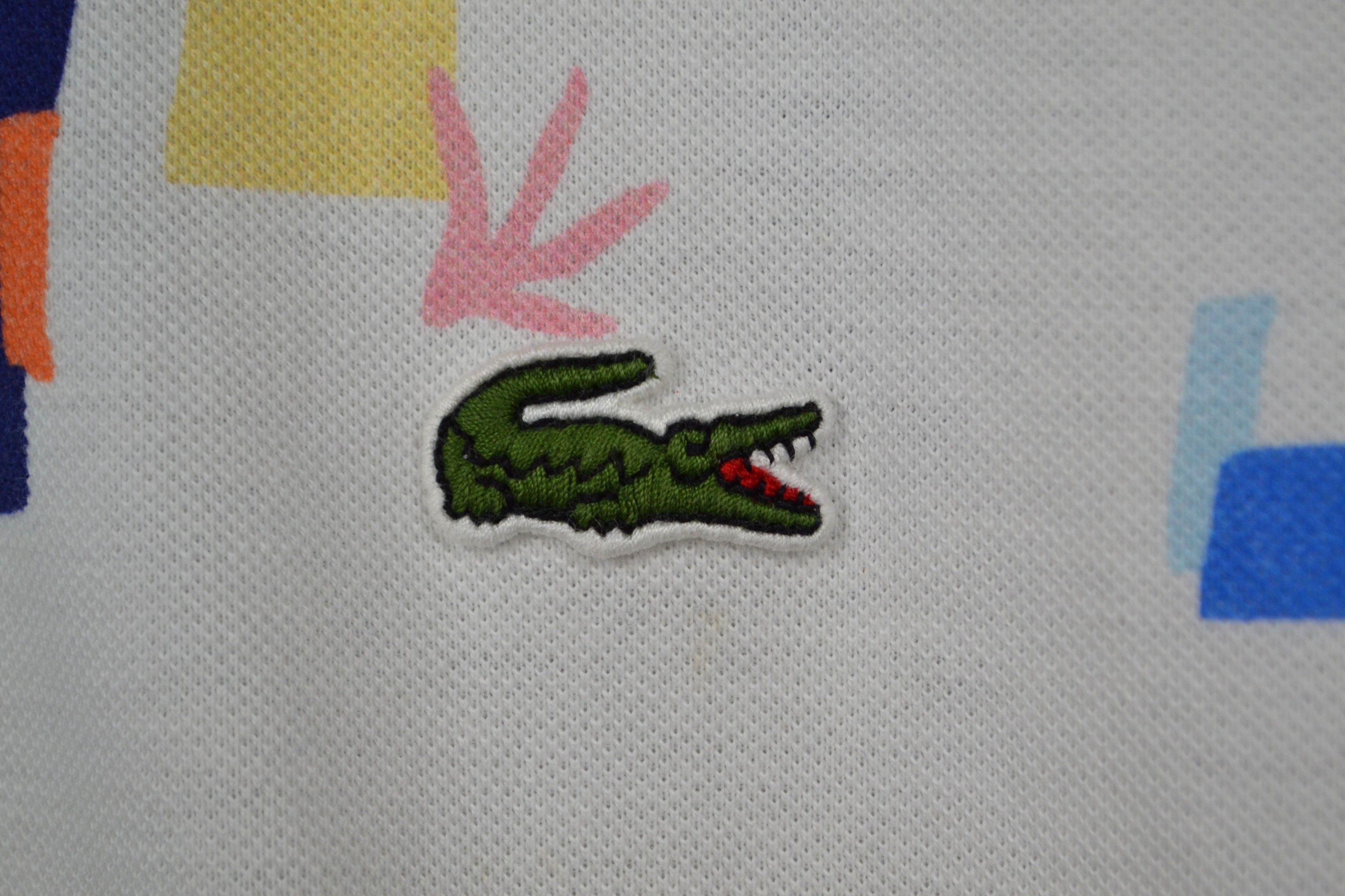 Lacoste Regular Fit 5 L Print Cotton Piqué Polo Shirt