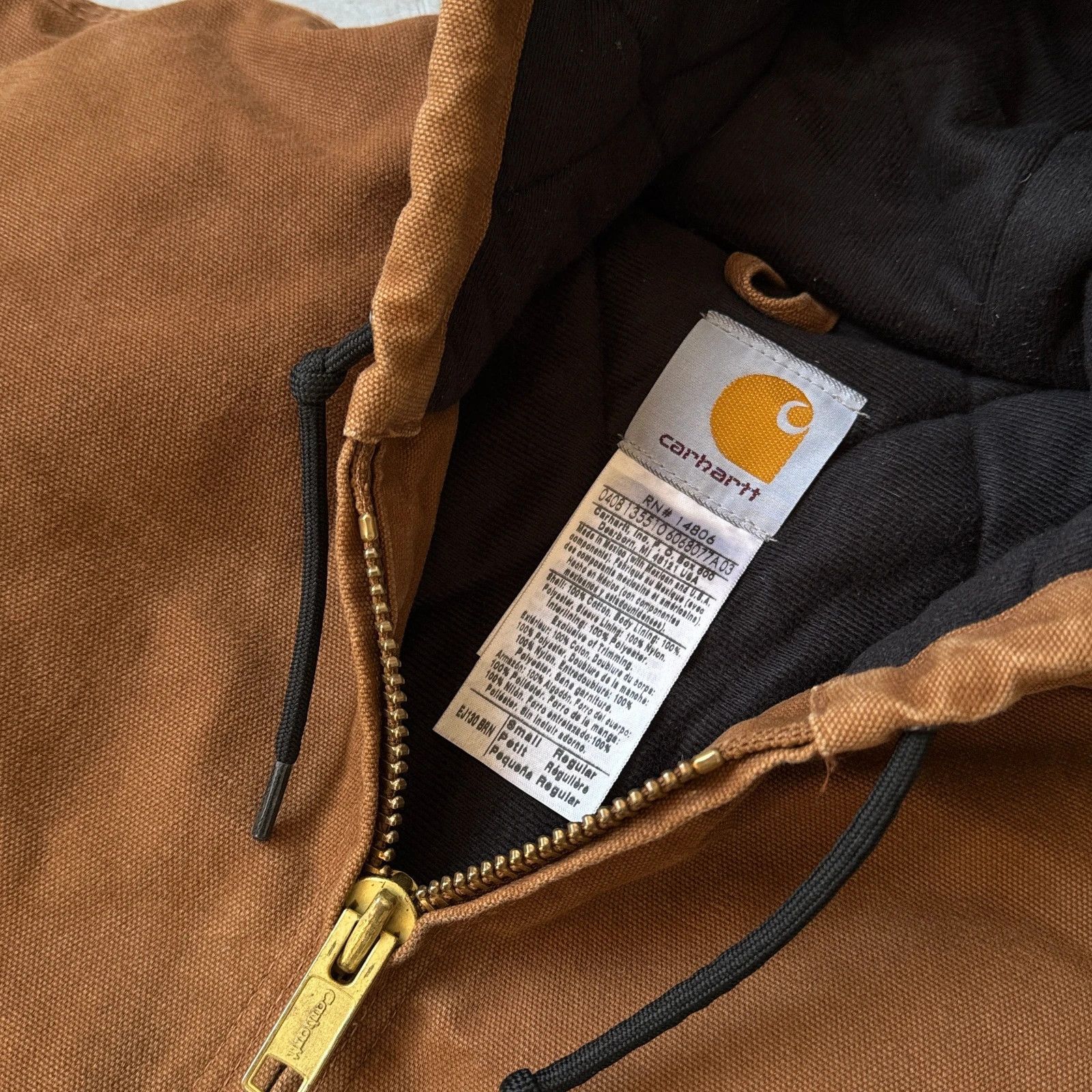 Carhartt Vintage Carhartt Duck Canvas Active Jacket Size US S / EU 44-46 / 1 - 6 Thumbnail