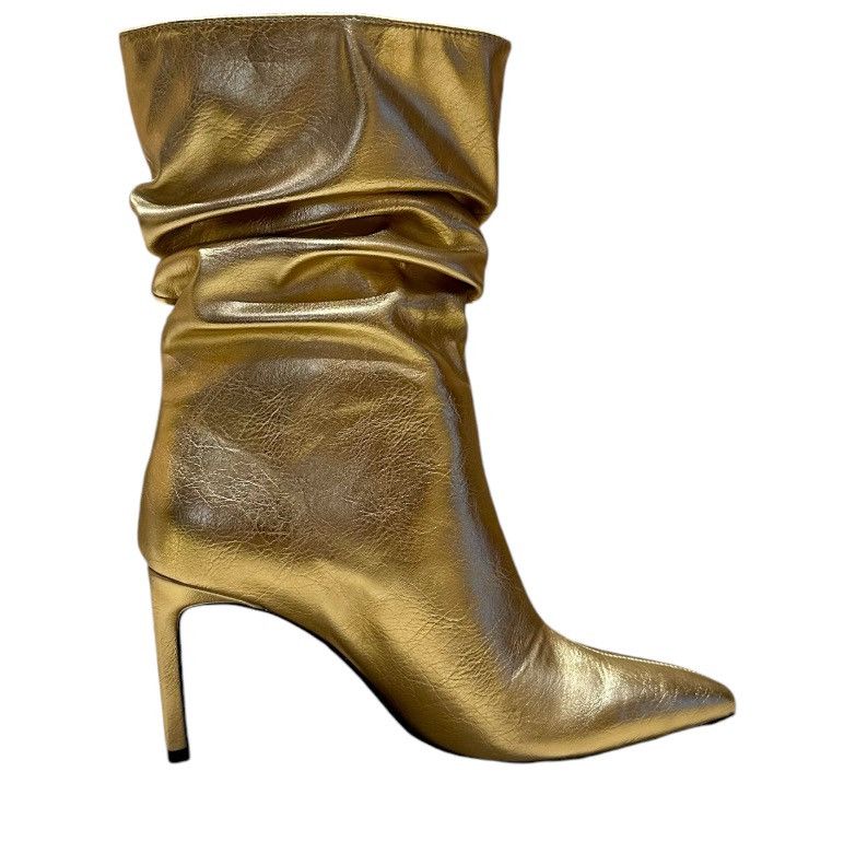Bershka Boots-Golden Size US 8 / IT 38 - 4 Thumbnail