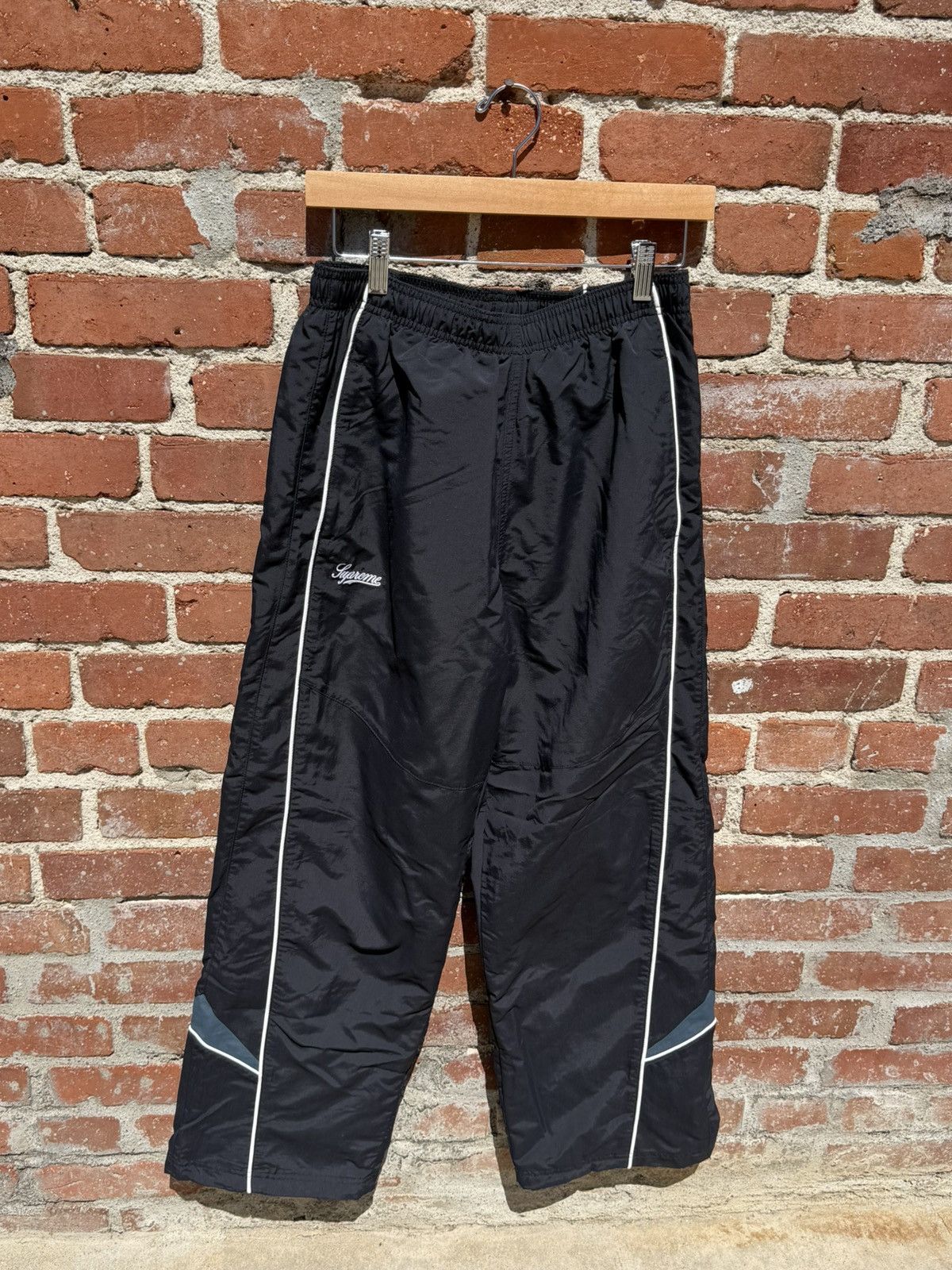 Supreme Supreme Track Paneled Sweatpant Black XL | Grailed