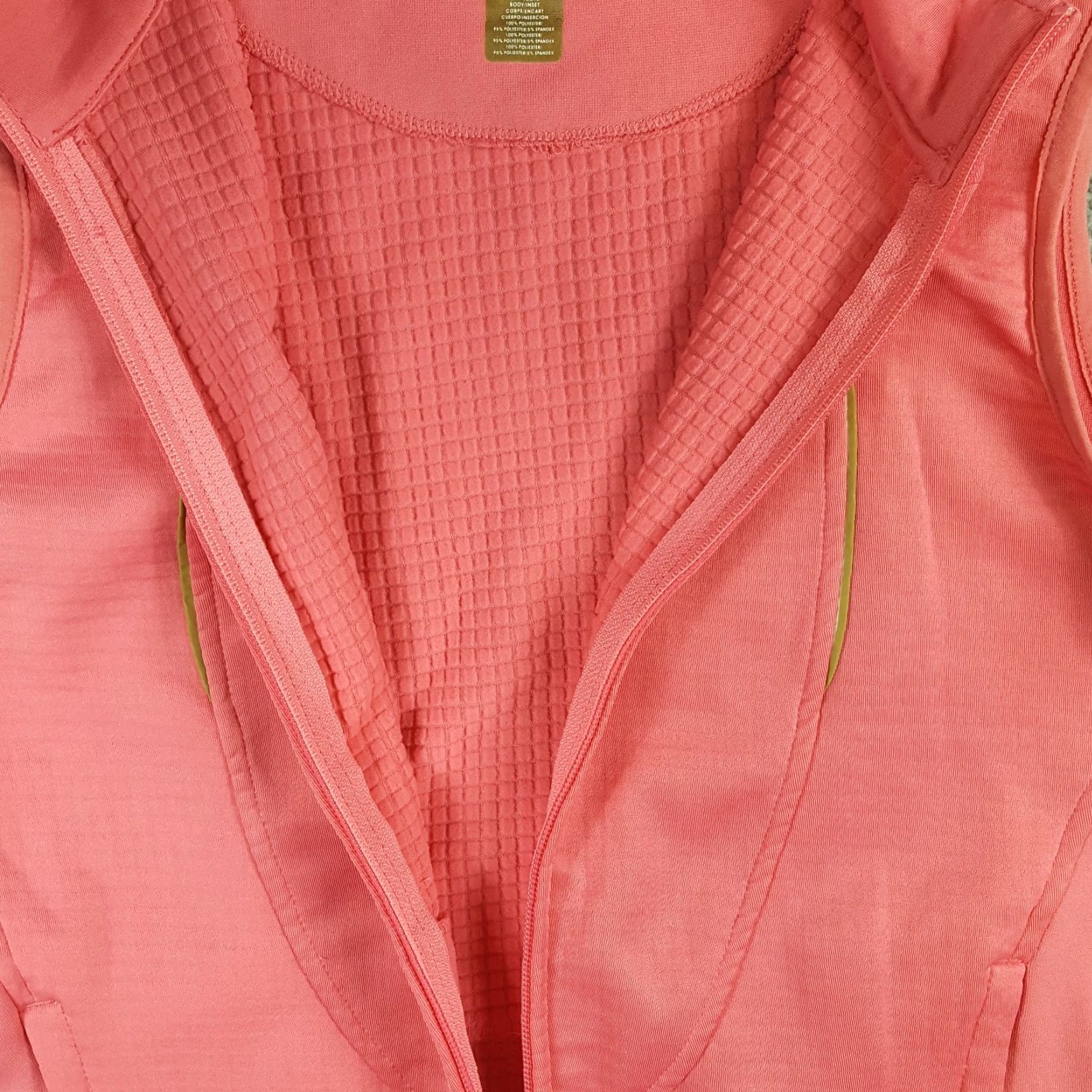 Pinko VINTAGE Lopez Fleece Lined Sleeveless Windbreaker Vest Women's M Pink Zip Up Golf Jacket Size M / US 6-8 / IT 42-44 - 4 Thumbnail