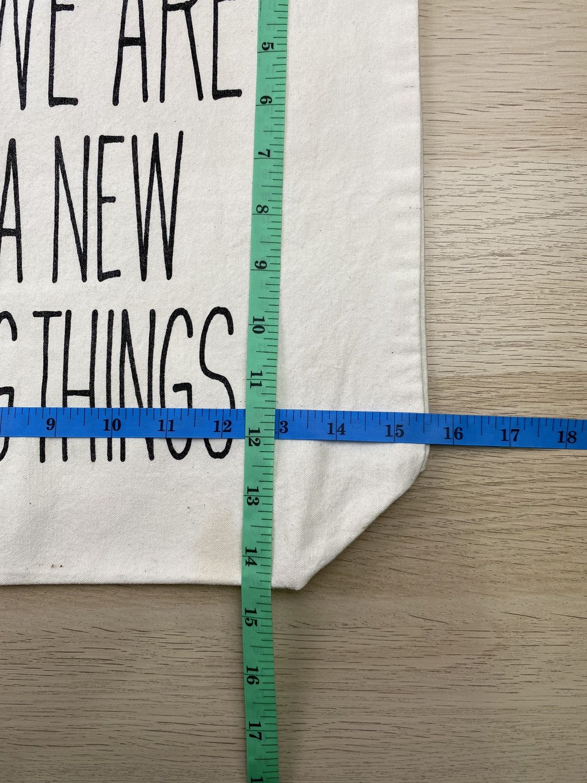 Vintage Here We Are Start A New And Exciting Things Totebag B050 Size ONE SIZE - 2 Thumbnail