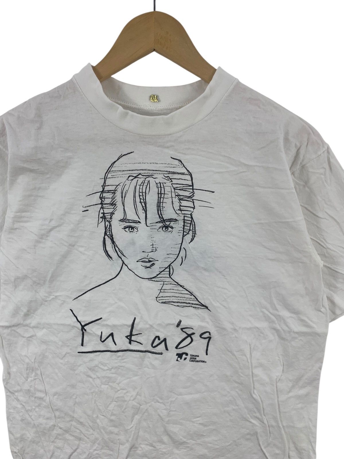 Band Tees Vintage 1989 YUKA ONISHI BRIDGE Album Sukeban Deka Tee Size US S / EU 44-46 / 1 - 5 Thumbnail