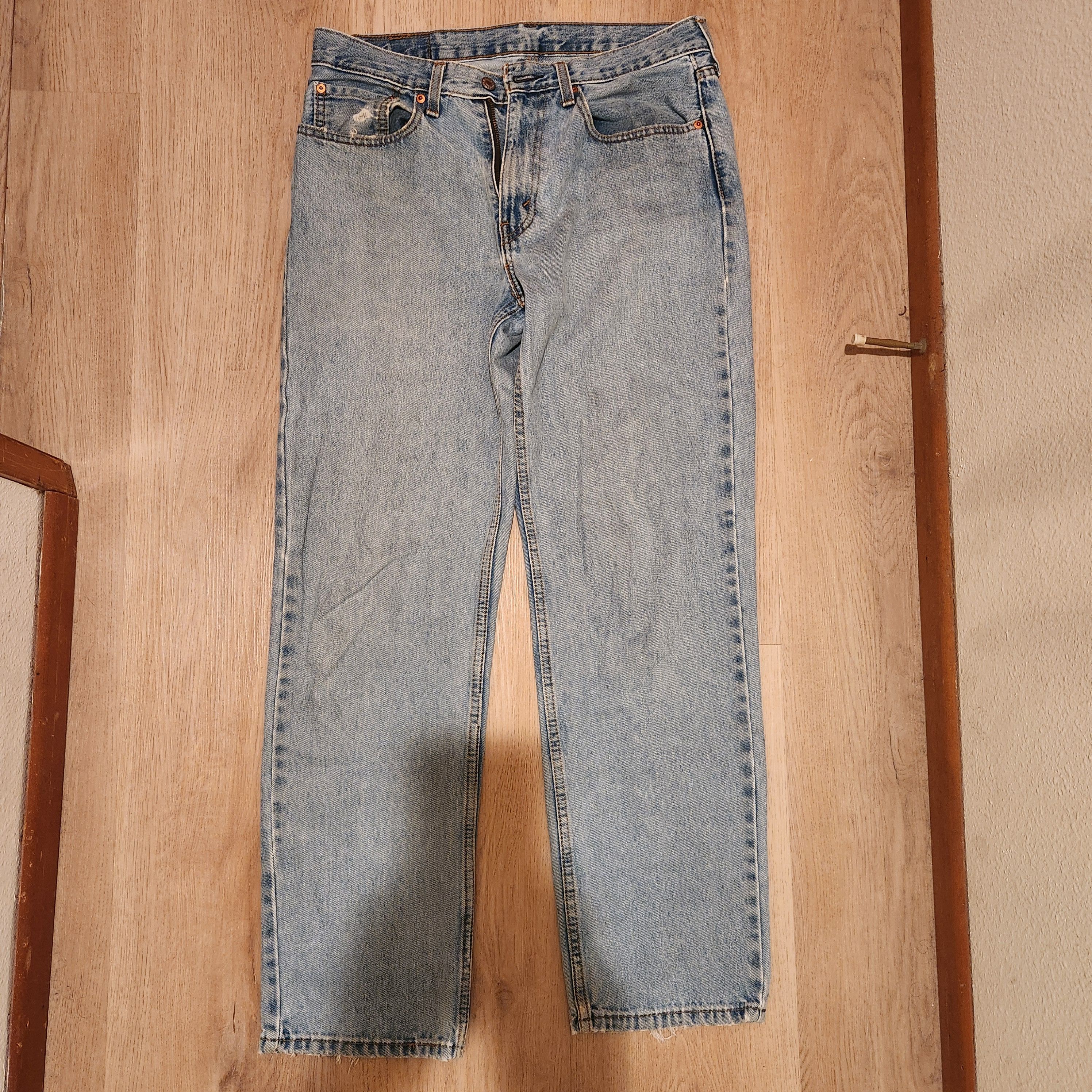 Levi's Levis 550 Zip Fly Light Blue 32x32 Size US 32 / EU 48 - 1 Thumbnail