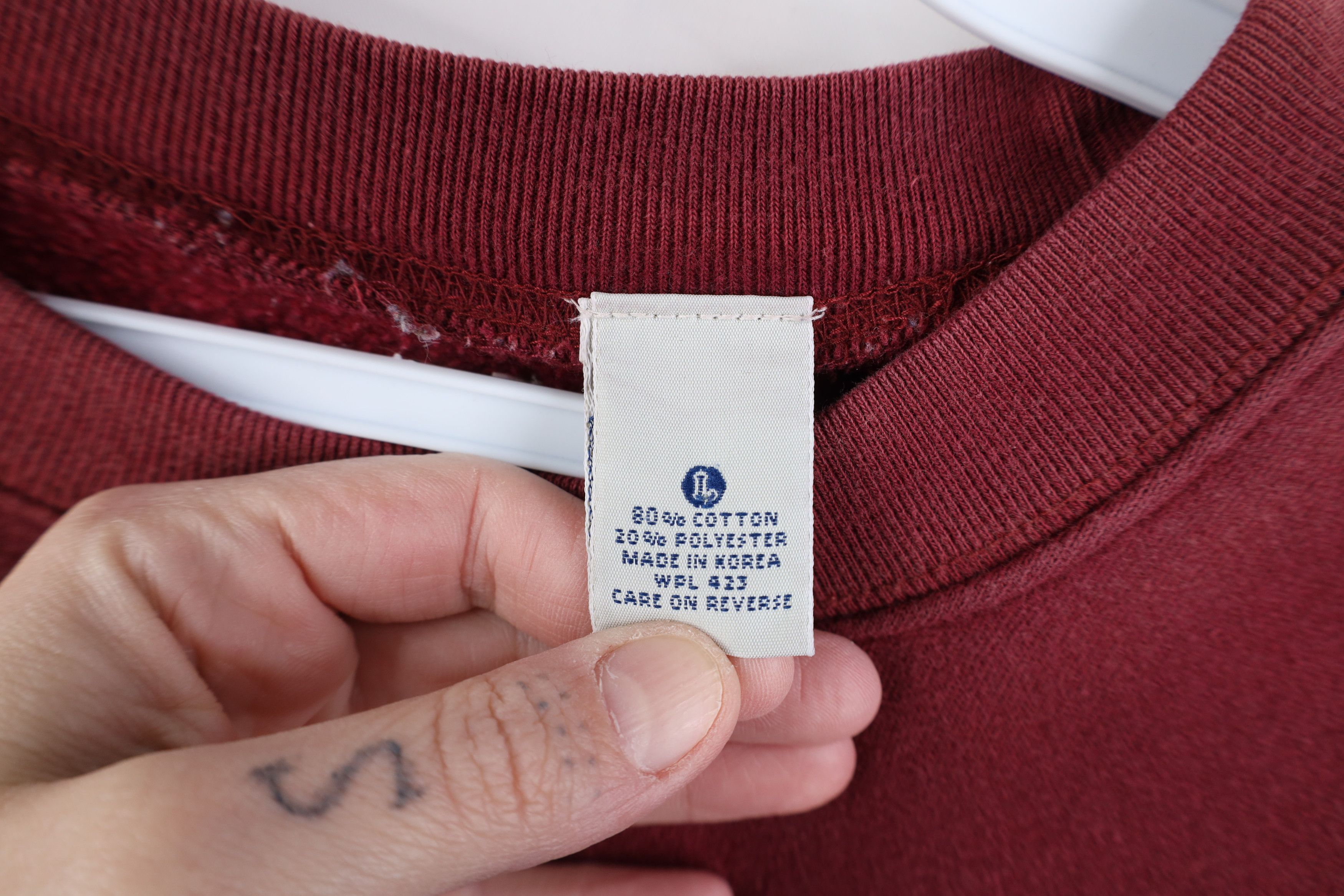 Levi's Vintage 90s Levis Sun Faded Spell Out Crewneck Sweatshirt Size L / US 10 / IT 46 - 12 Thumbnail
