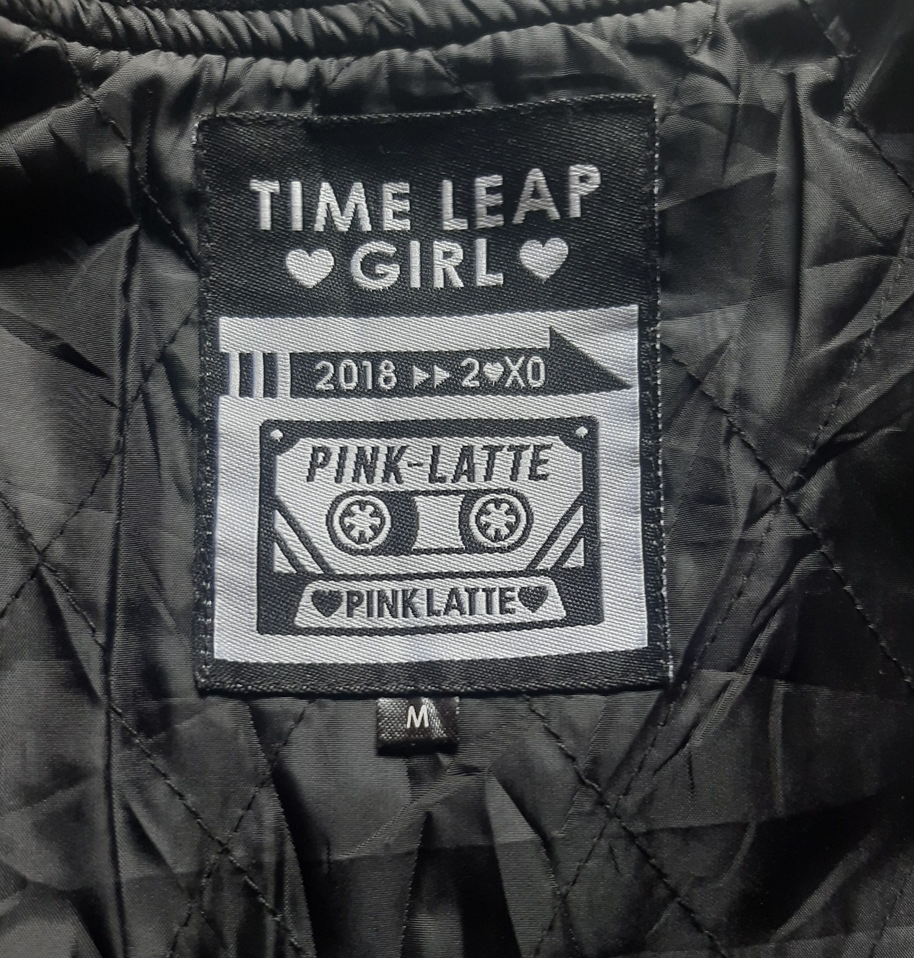 Japanese Brand Wool Pink Latte Embroidery Varsity Jacket Size M / US 6-8 / IT 42-44 - 3 Thumbnail