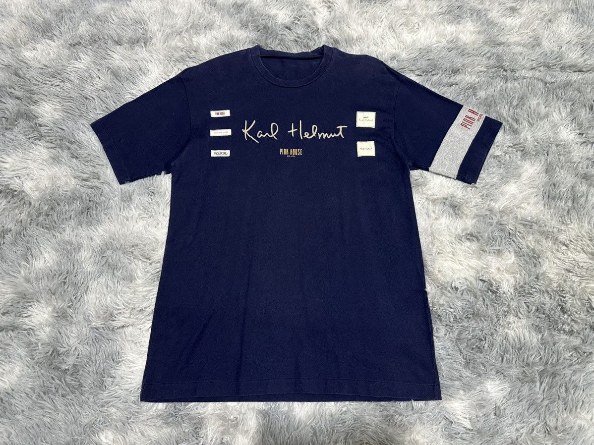 Japanese Brand 🔥Sick Y2K In The Attic Gun Crosses Guns Striped Shirt Goth Size US M / EU 48-50 / 2 - 1 Thumbnail
