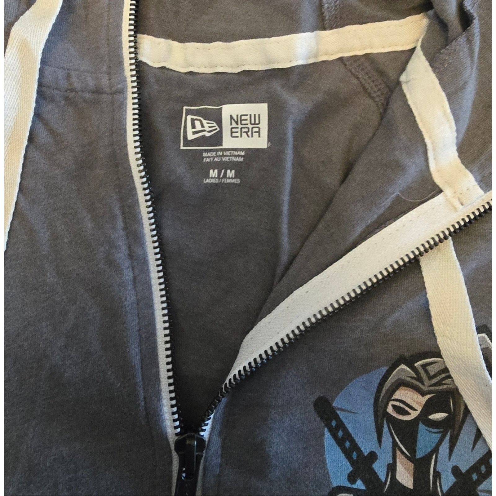 New Era Grey Ninja | NEW ERA | Lightweight Zip Up Size M / US 6-8 / IT 42-44 - 3 Thumbnail