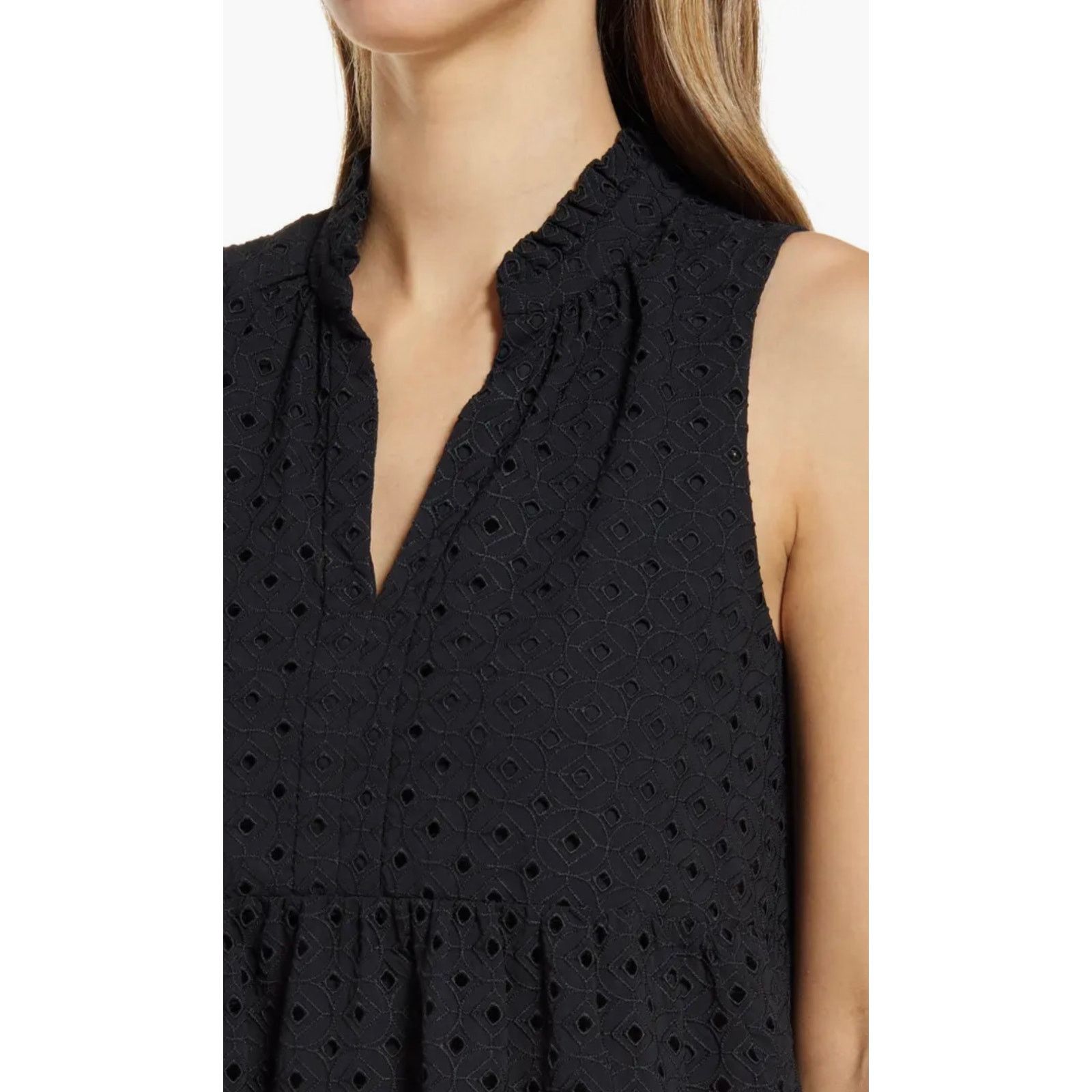 Lilly Pulitzer Lilly Pulitzer Novella Black Eyelet dress - X-Small Size M / US 6-8 / IT 42-44 - 3 Thumbnail