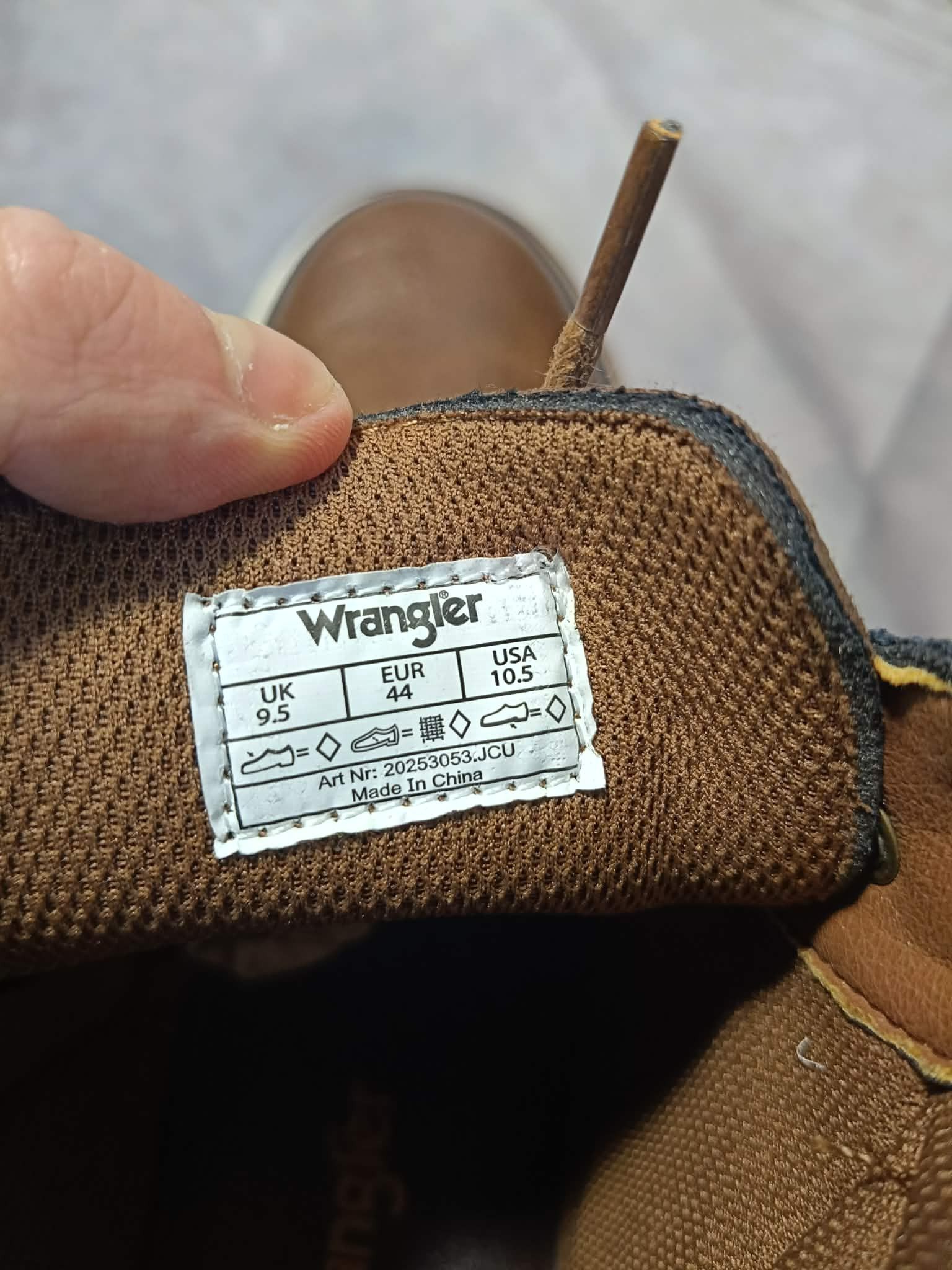 Wrangler buty męskie sznurowane nevada buty męskie wrangler man 44eu Size US 11 / EU 44 - 15 Thumbnail
