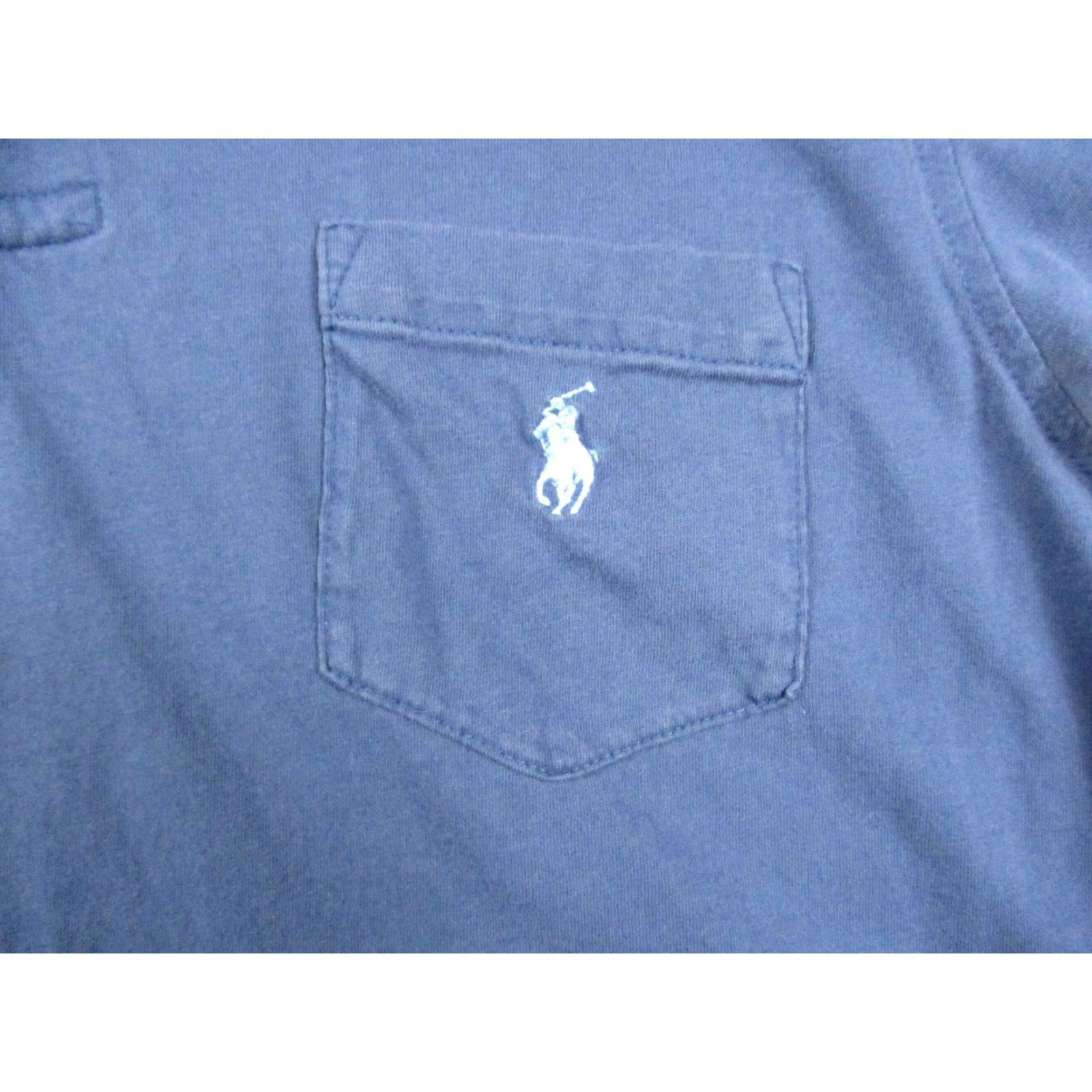 Polo Ralph Lauren Polo Ralph Lauren Shirt Medium Men Custom FitBlue Short Sleeve Shirt White Pony Size US M / EU 48-50 / 2 - 2 Thumbnail