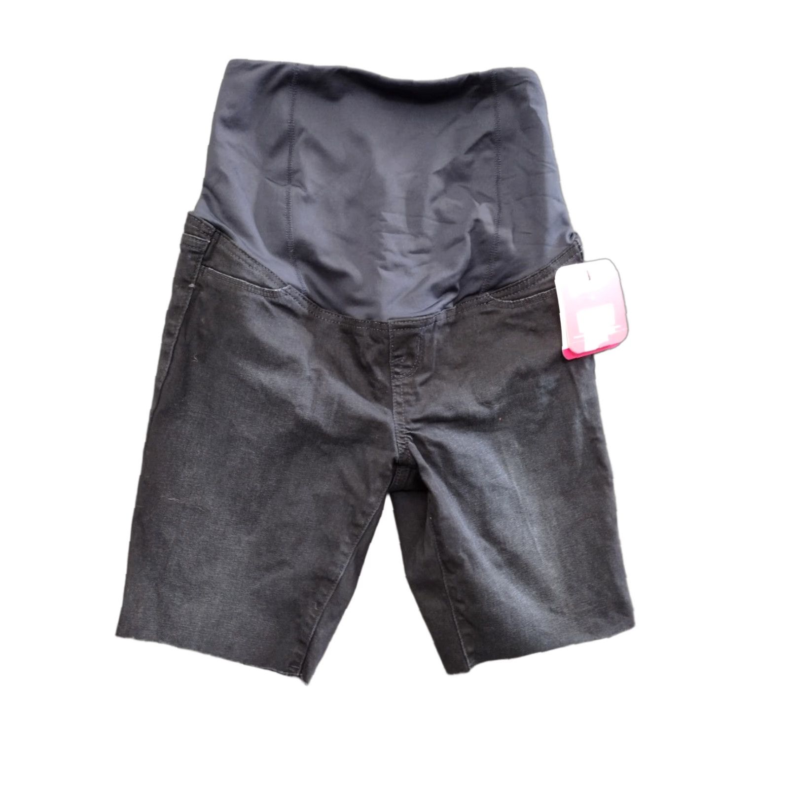 Denime Isabel Maternity Bermuda Shorts Blue Denim Size 4 Size 27" / US 4 / IT 40 - 1 Thumbnail