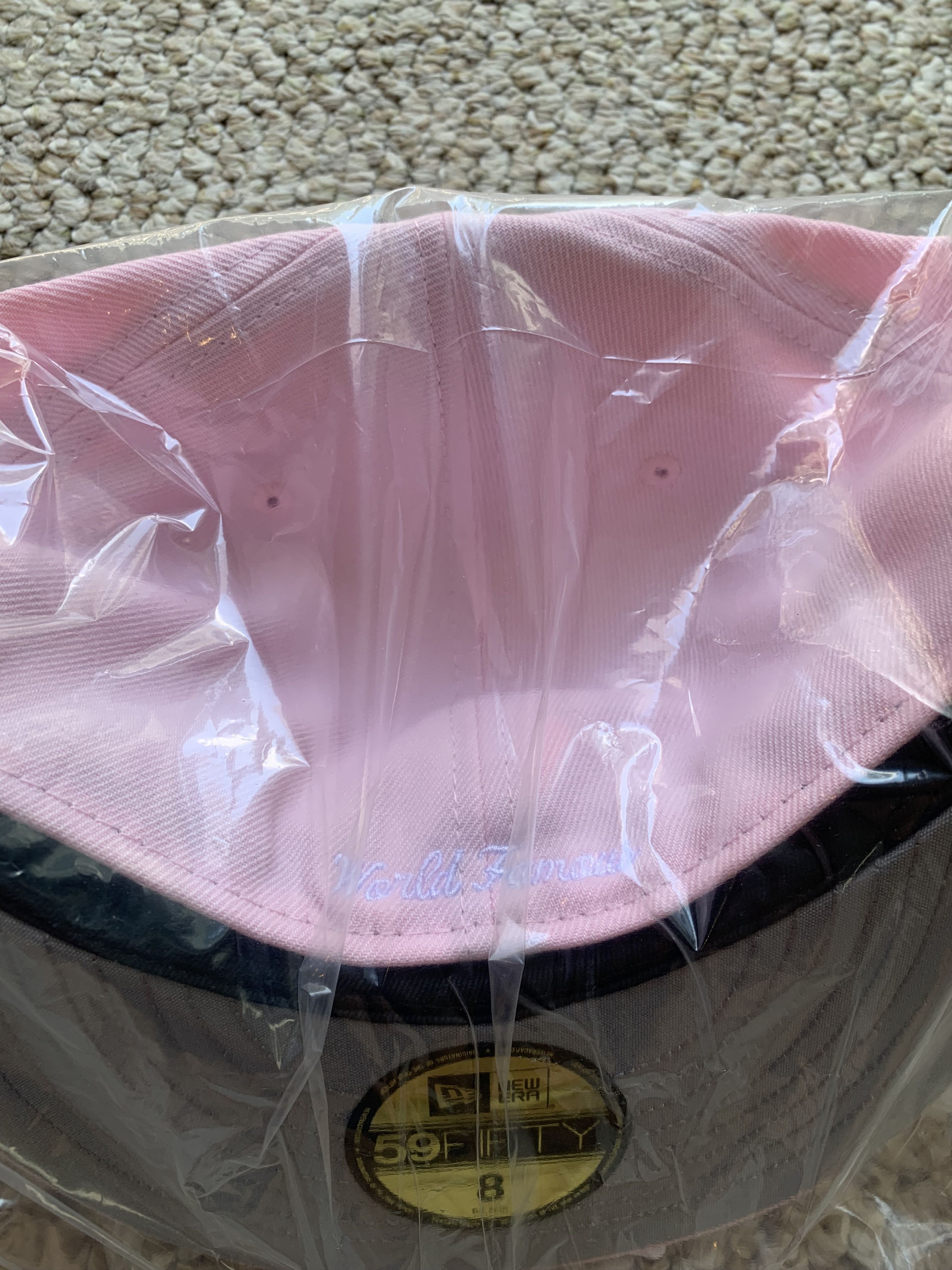 Supreme Size 8 Cam'ron Bones New Era PINK Size ONE SIZE - 3 Thumbnail