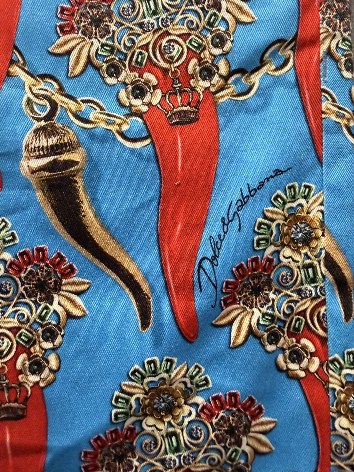 Dolce & Gabbana Dolce Gabbana Italian Horn Bermuda Shorts Size US 36 / EU 52 - 5 Thumbnail