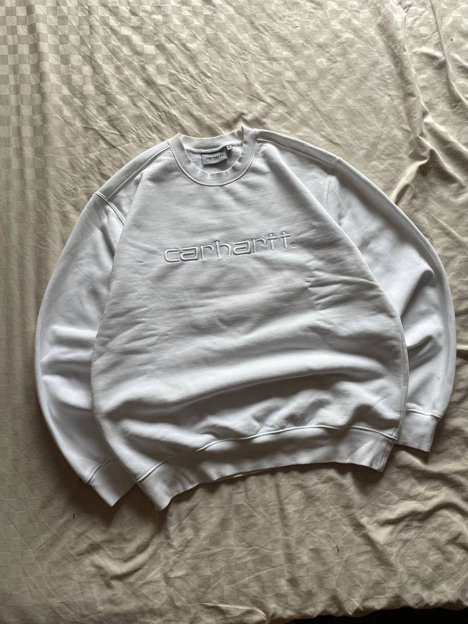 Carhartt Carhartt Sweatshirt Sweater Centr Logo Mens Shirt Size M Size US M / EU 48-50 / 2 - 1 Thumbnail