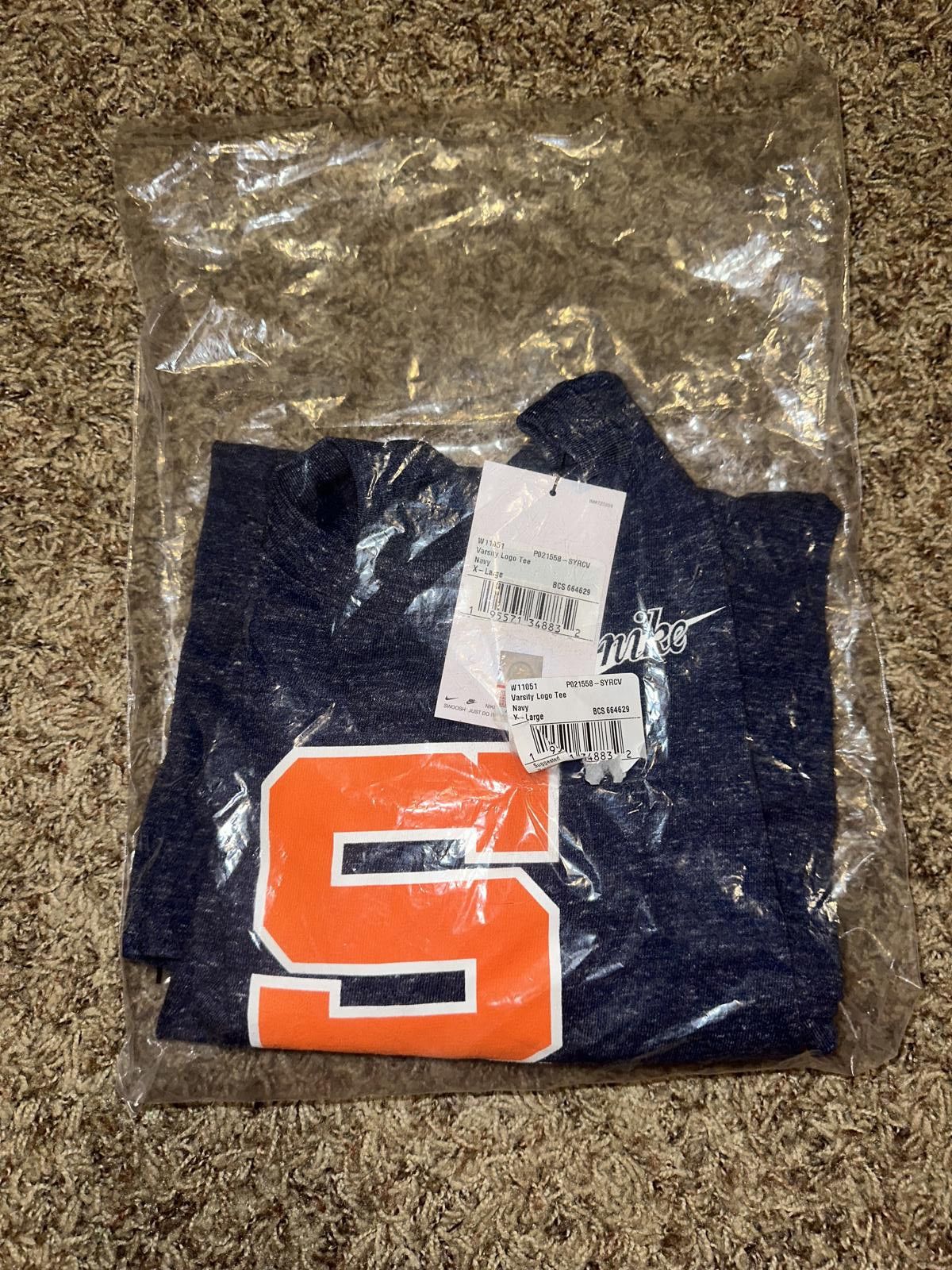 Nike Nike Women’s Syracuse University Orange Athletic Cut Blue T-Shirt Size XL / US 12-14 / IT 48-50 - 7 Thumbnail
