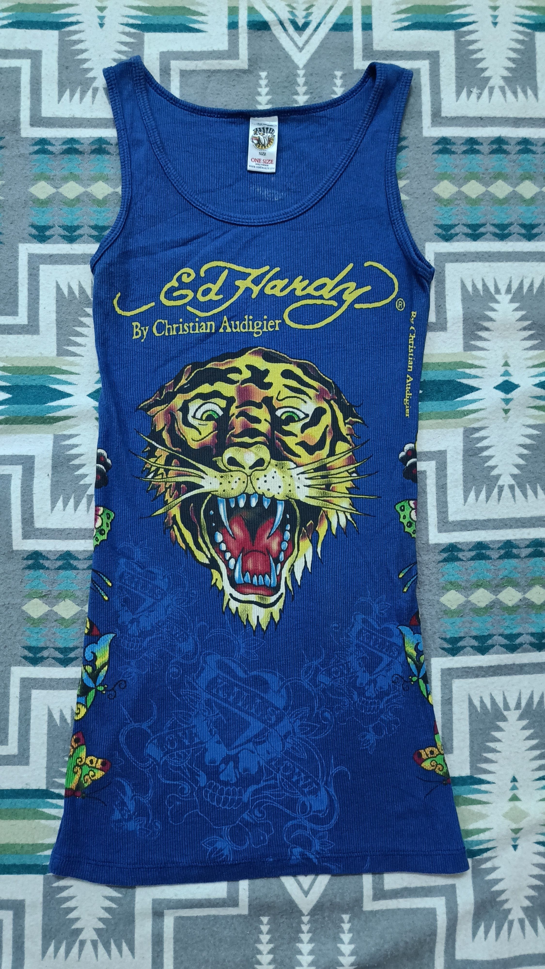 Ed Hardy 🔥🔥 Vintage Ed Hardy Tank Top Free Size Size M / US 6-8 / IT 42-44 - 3 Thumbnail