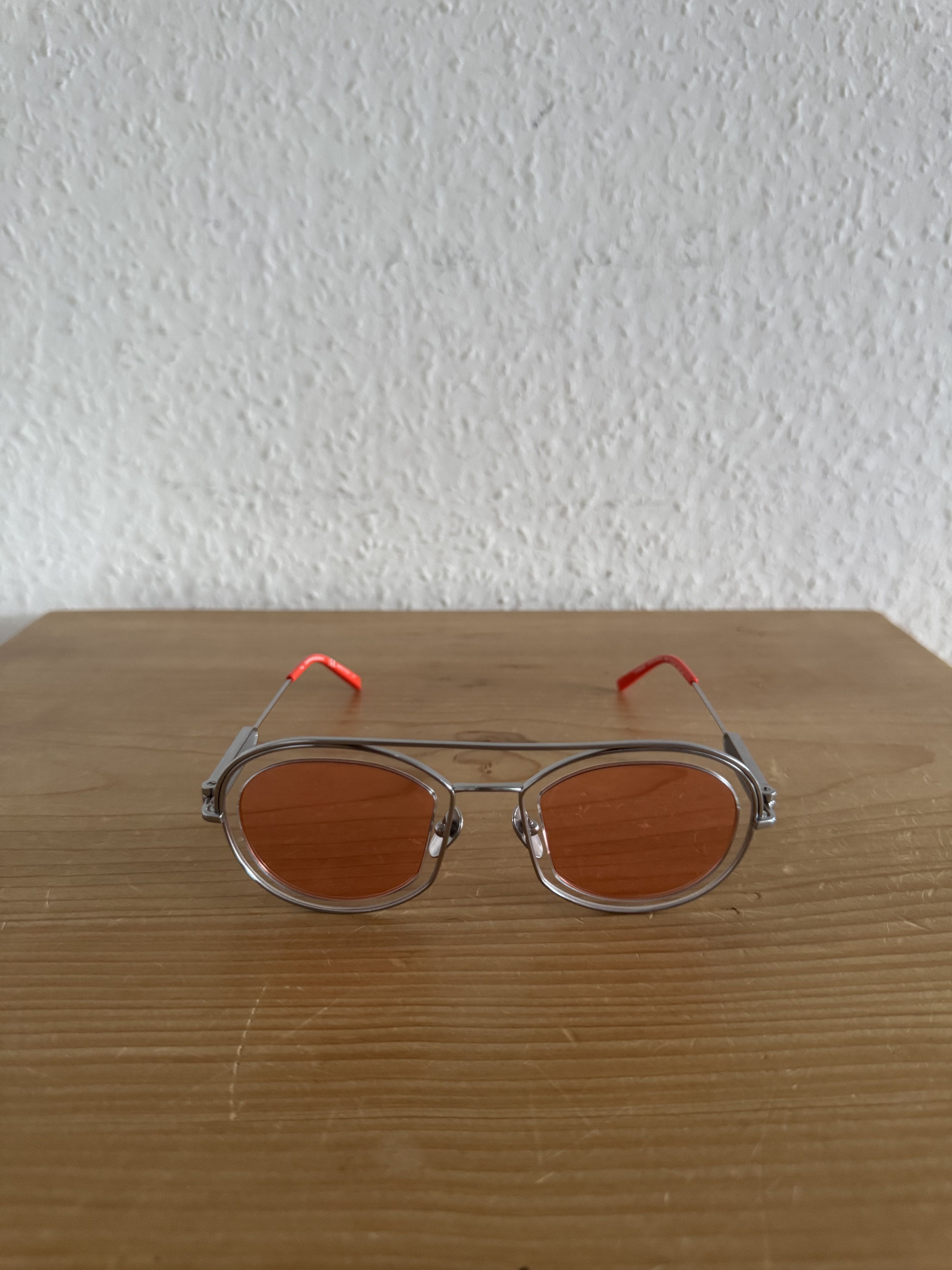 Calvin Klein 205W39NYC CKNYC1911S Double Bridge Metal Sunglasses Size ONE SIZE - 1 Thumbnail