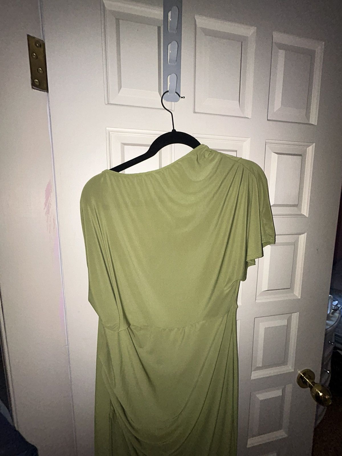 Fashion Nova Fashion nova dress dark green off the shoulder Size M / US 6-8 / IT 42-44 - 4 Thumbnail