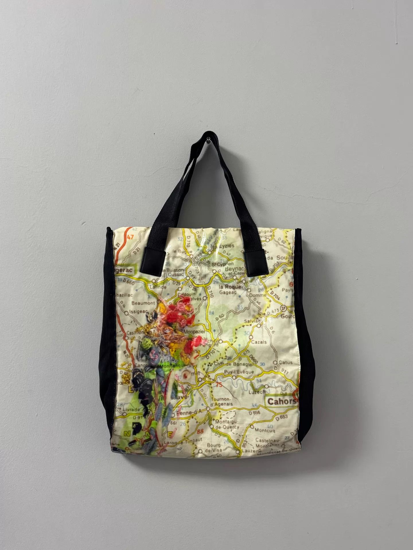Issey Miyake Issey Miyake PP Line Map Tote Bag Deadly Rare 9.7/10 Size ONE SIZE - 1 Thumbnail