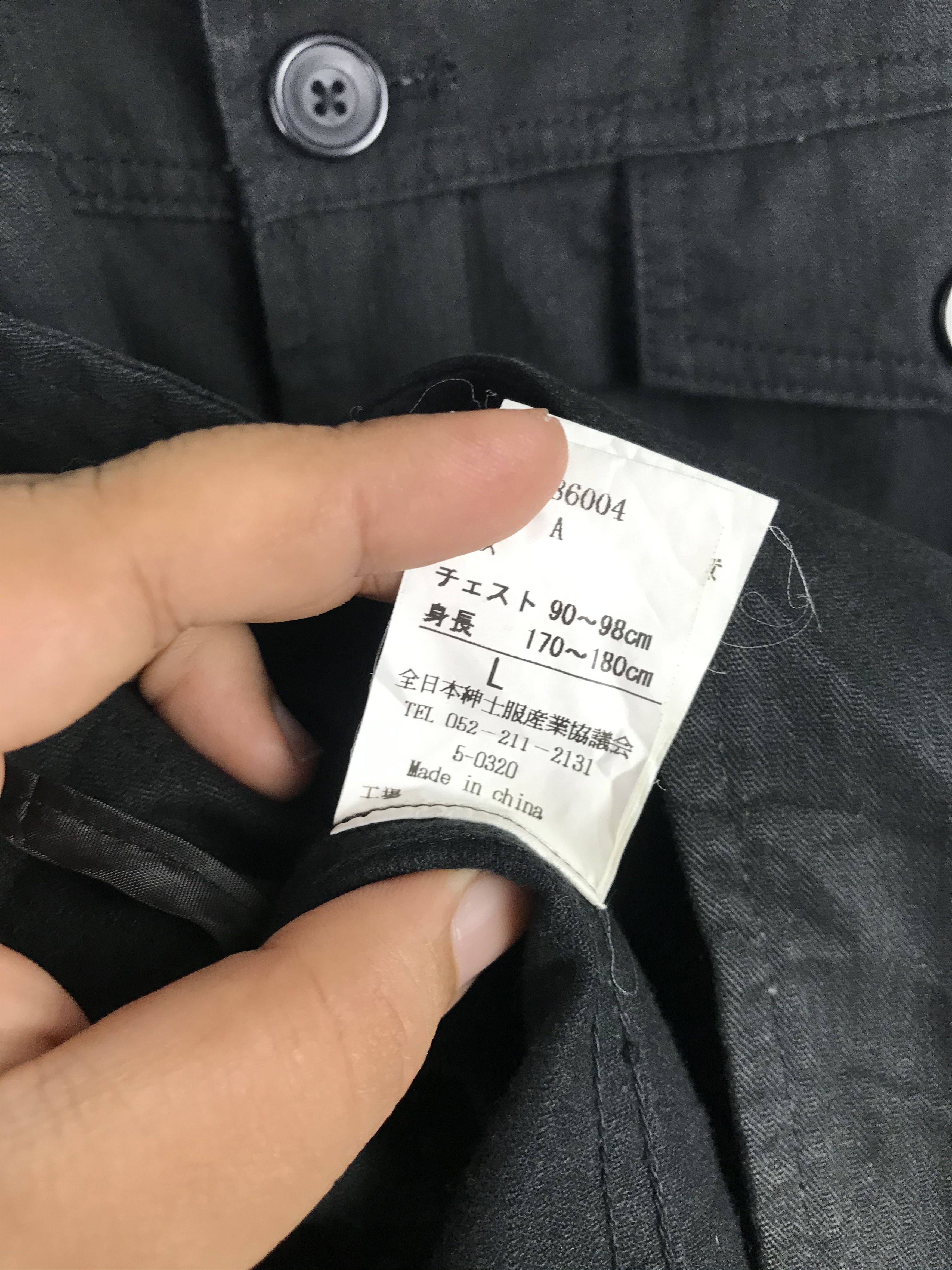 Japanese Brand Vintage Rare Design Kansai Yamamoto Buttons Ups Jacket Size US L / EU 52-54 / 3 - 5 Thumbnail