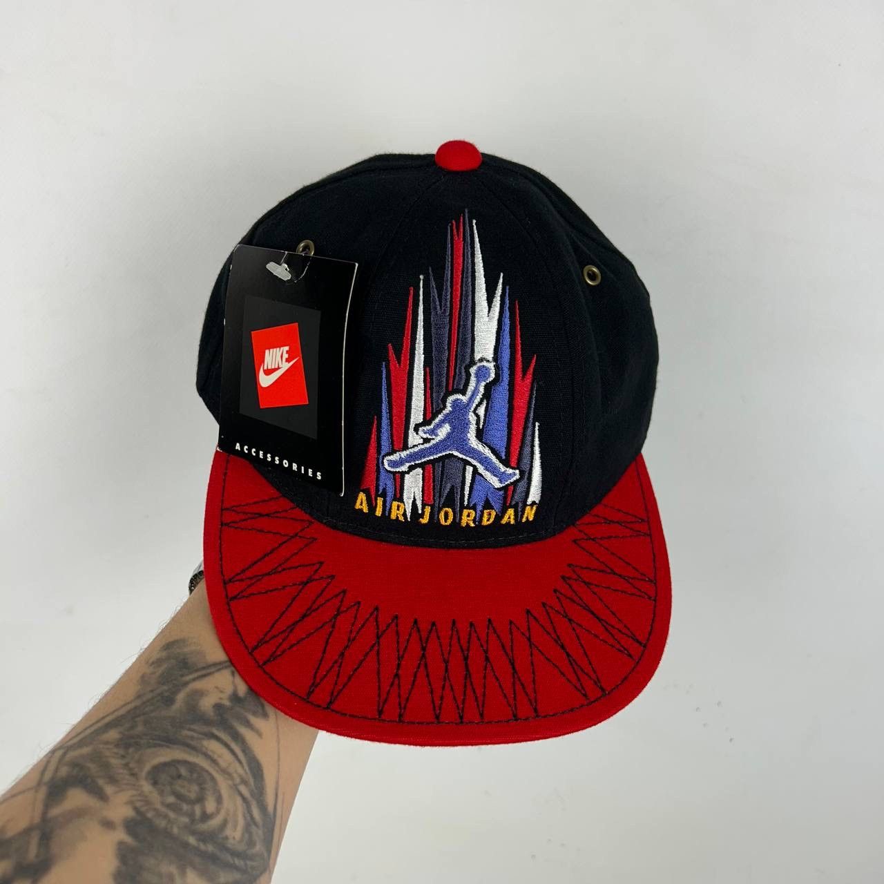Jordan Brand Vintage Nike Air Jordan Snapback Cap Hat New Stock Jumpman Size ONE SIZE - 2 Thumbnail
