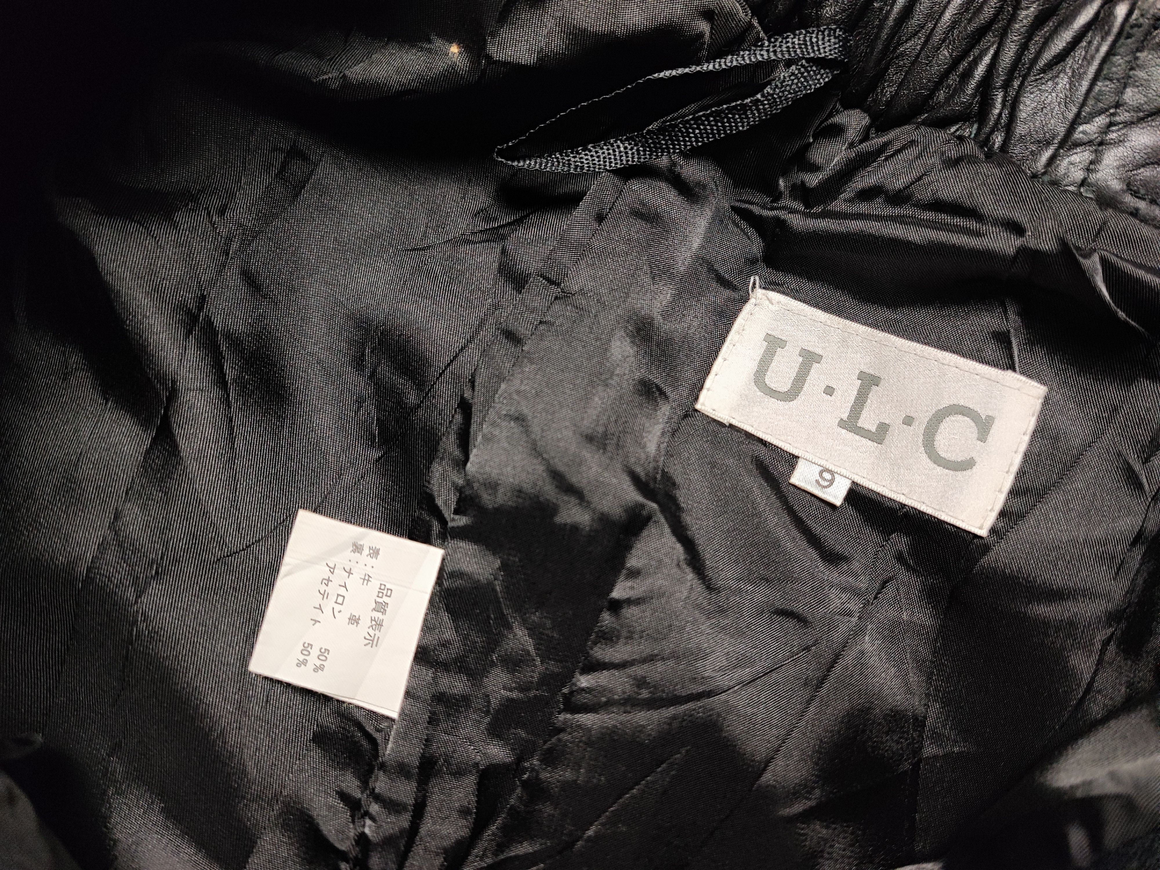 Japanese Brand Leather Skirt by U.L.C Size 27" / US 4 / IT 40 - 7 Thumbnail