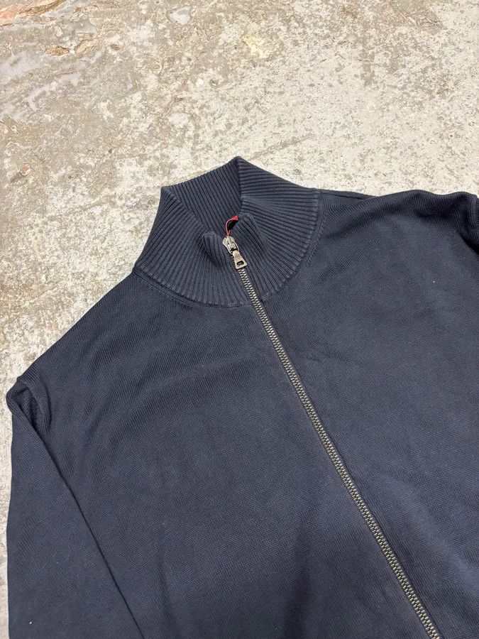 Prada × Vintage AW2008 Prada Navy Zip-up Sweater Size US M / EU 48-50 / 2 - 5 Thumbnail