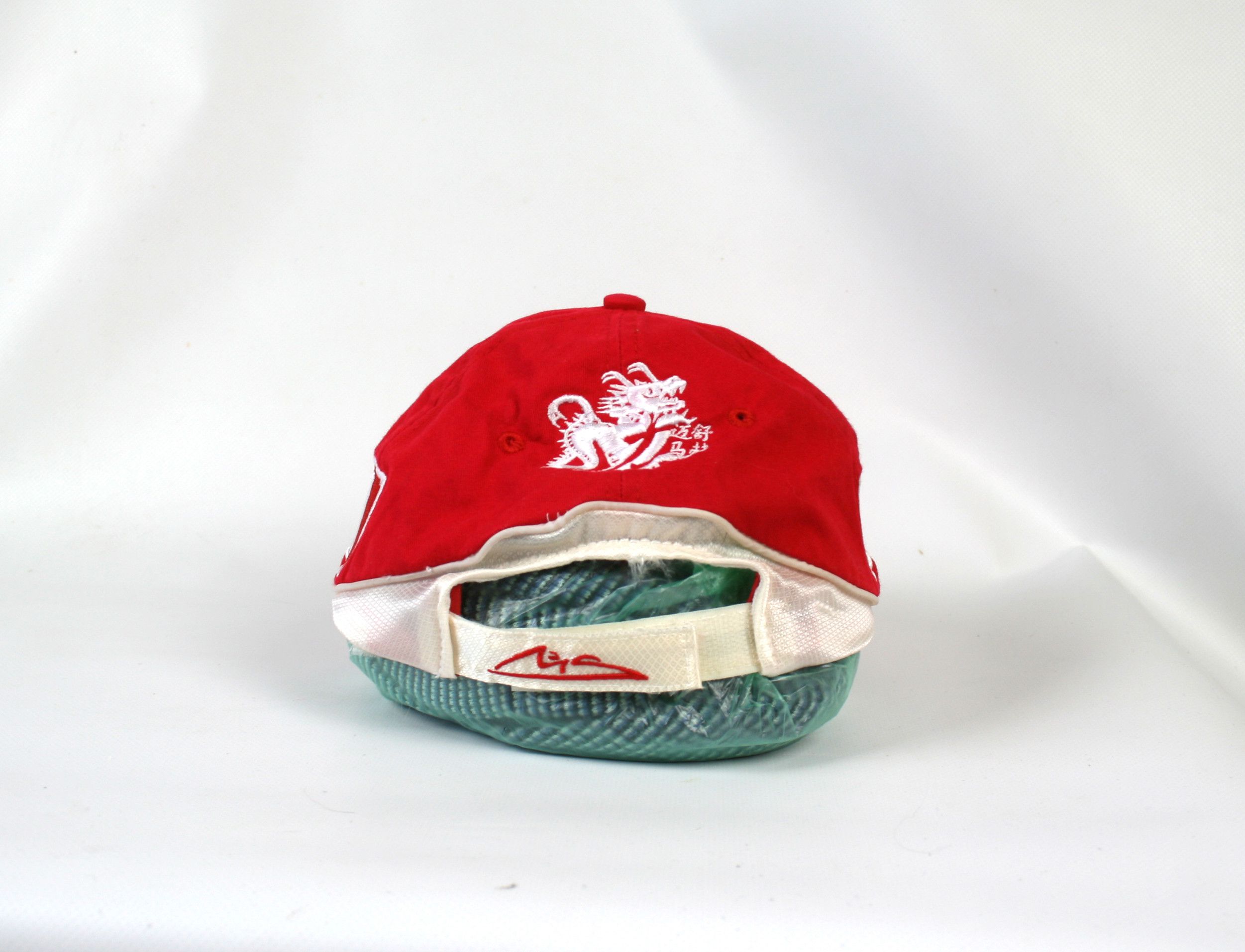 Ferrari 00S Michael Schumacher Logo Racing Cap Vintage Size ONE SIZE - 4 Thumbnail