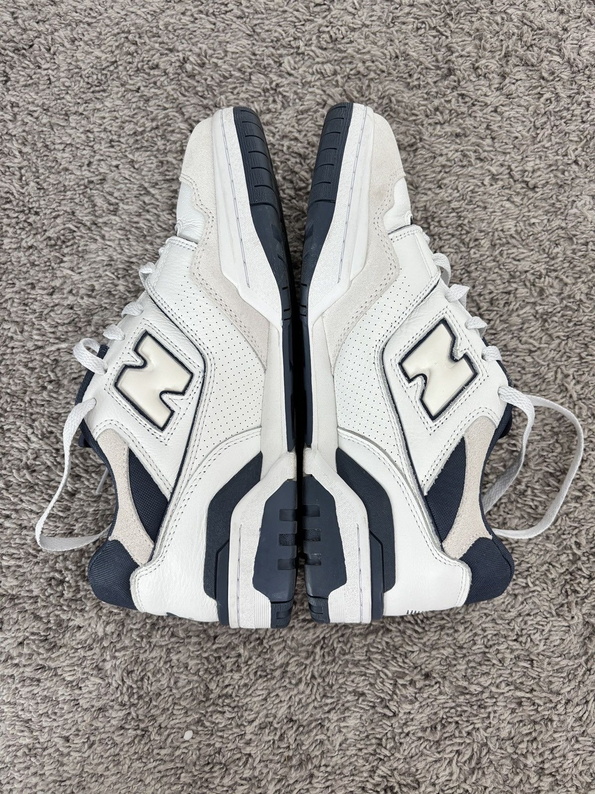 New Balance New Balance 500 White Vintage Indigo WORN ONCE Size US 11 / EU 44 - 5 Thumbnail