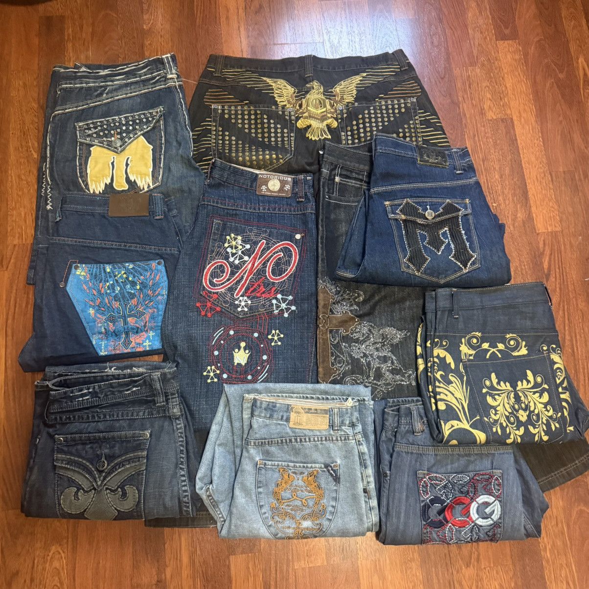 Other Embroidered jeans Size US 38 / EU 54 - 1 Preview