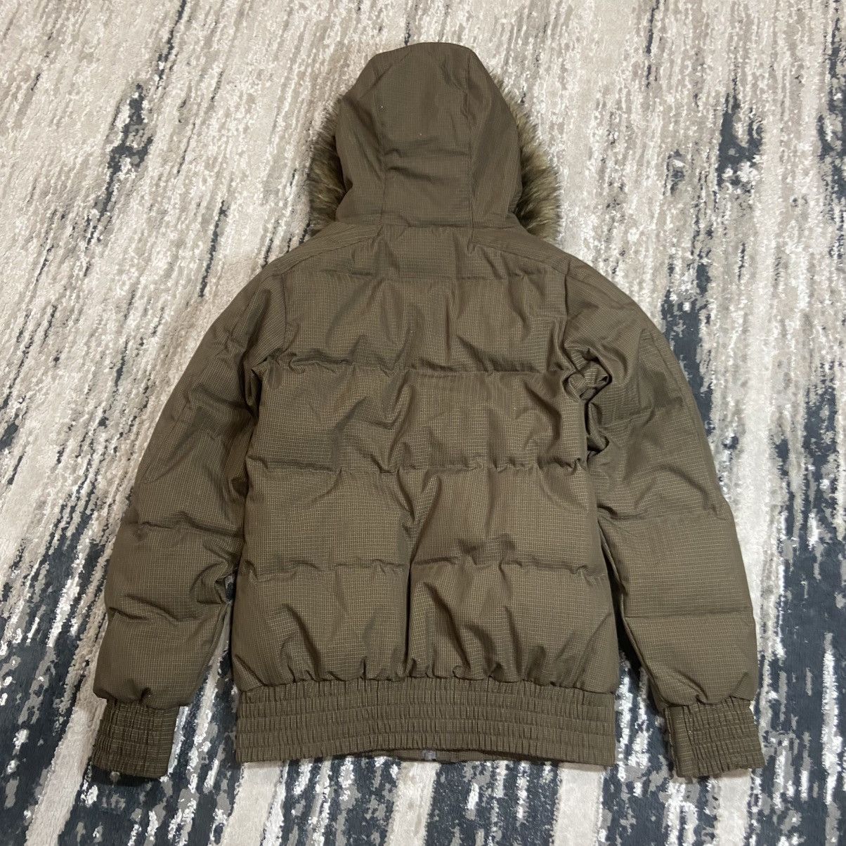 Helly Hansen Helly Hansen Women’s S Brown Fur Hoodie Down Jacket Y2K Size S / US 4 / IT 40 - 4 Thumbnail
